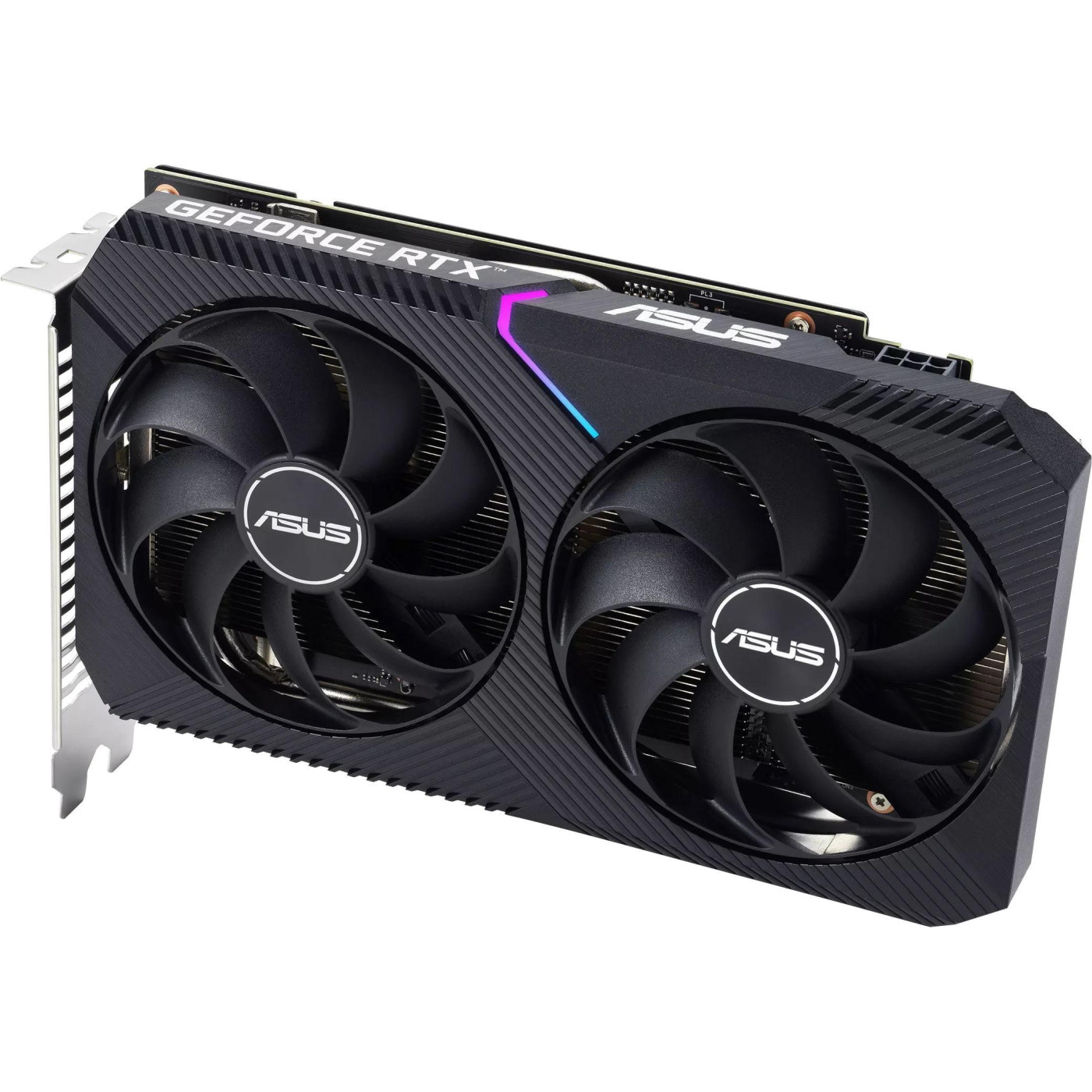 Відеокарта ASUS RTX 3050 8GB DUAL OC V2 (DUAL-RTX3050-O8G-V2) (GDDR6, 128 bit, PCI-E v4.0 x8)