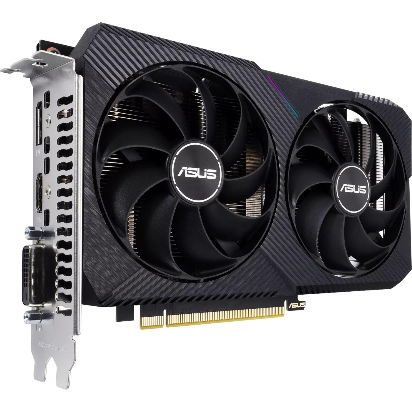 Відеокарта ASUS RTX 3050 8GB DUAL OC V2 (DUAL-RTX3050-O8G-V2) (GDDR6, 128 bit, PCI-E v4.0 x8)