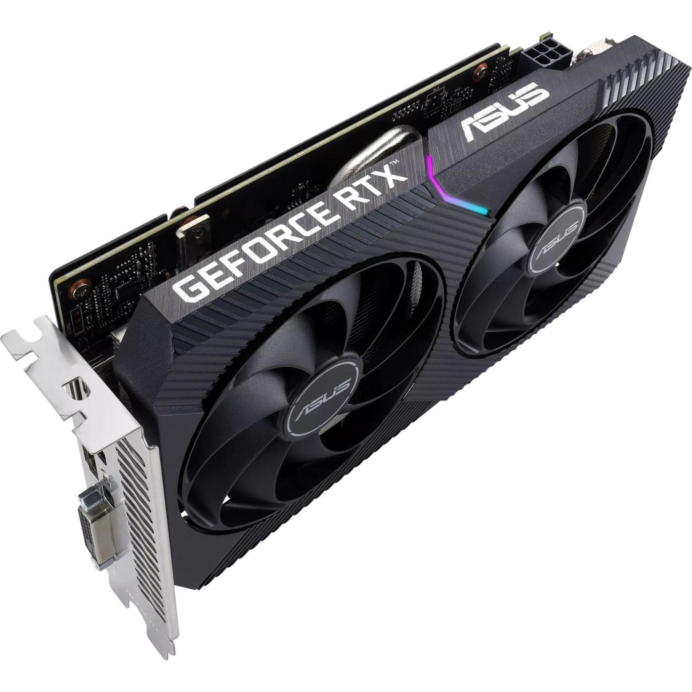 Відеокарта ASUS RTX 3050 8GB DUAL OC V2 (DUAL-RTX3050-O8G-V2) (GDDR6, 128 bit, PCI-E v4.0 x8)