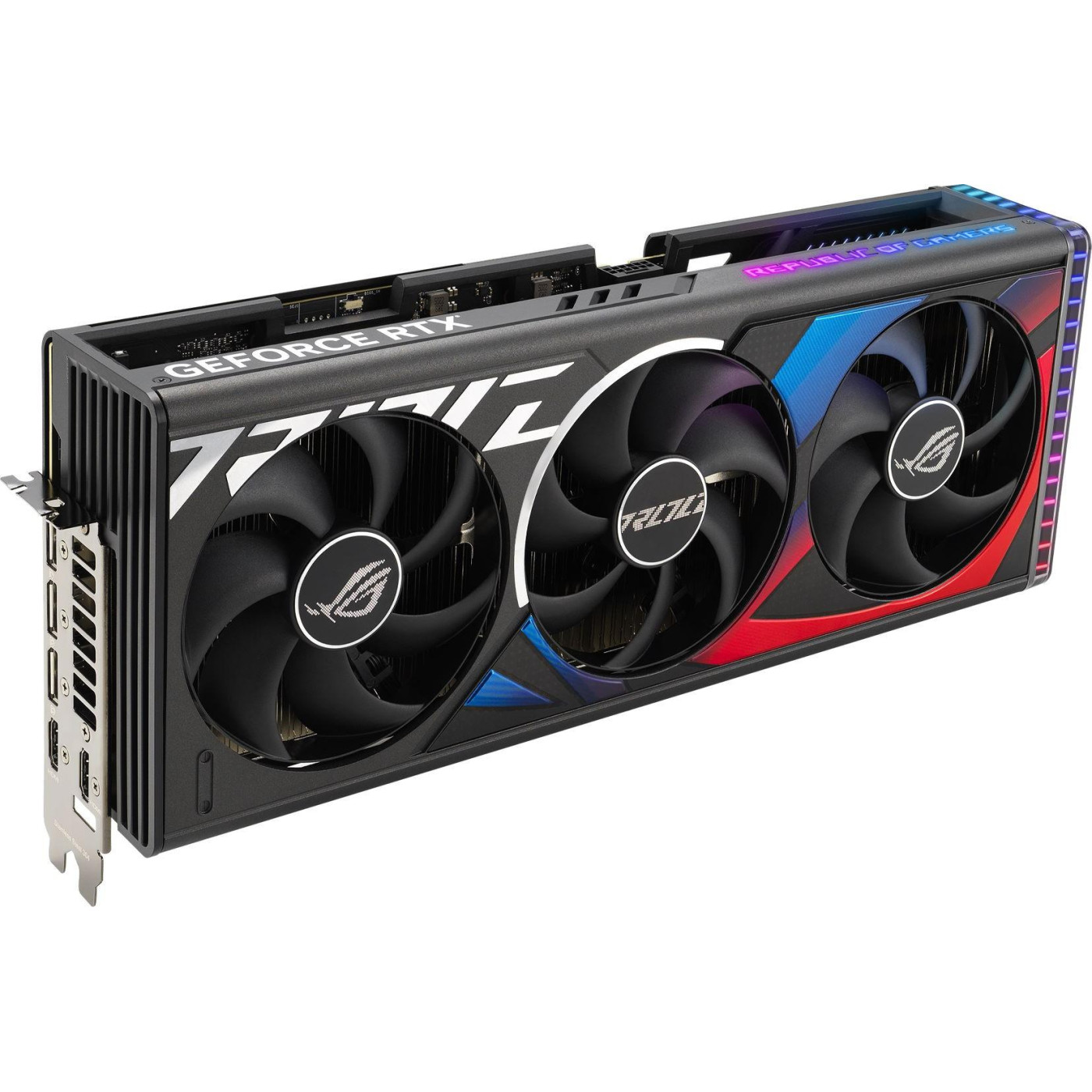 Видеокарта ASUS RTX 4090 24Gb STRIX OC (ROG-STRIX-RTX4090-O24G-GAMING) (GDDR6X, 384 bit, PCI-E v4.0 x16) Б/у