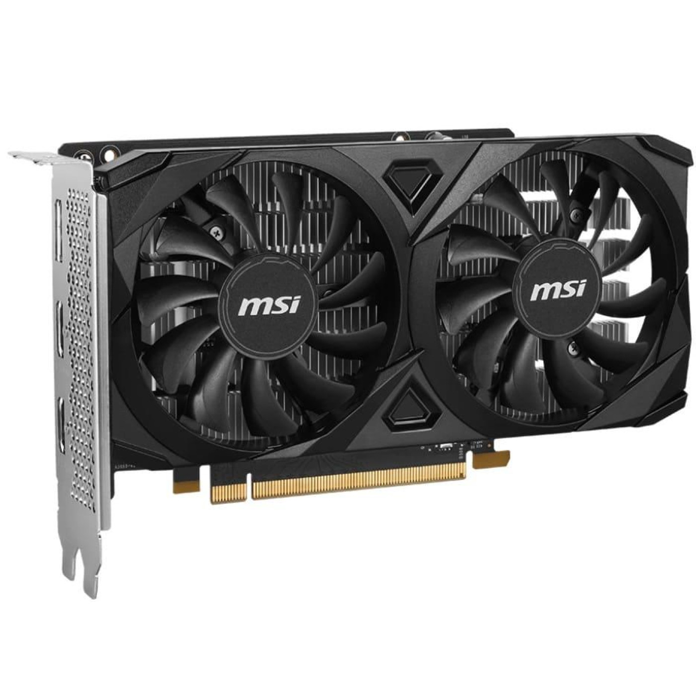 Відеокарта MSI RTX 3050 6G VENTUS 2X E OC (RTX 3050 VENTUS 2X E 6G OC) (GDDR6, 96 bit, PCI-E v4.0 x8)