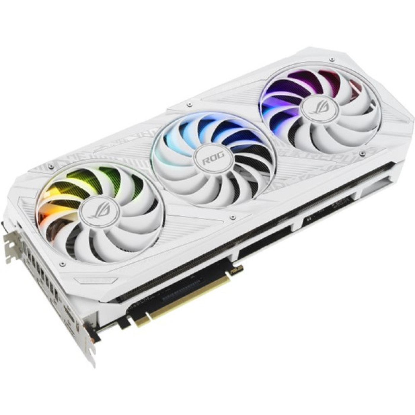 Видеокарта ASUS RTX 3090 24Gb ROG Strix OC White (STRIX-RTX3090-O24G-WHITE) (GDDR6X, 384 bit, PCI-E 4.0 x16)