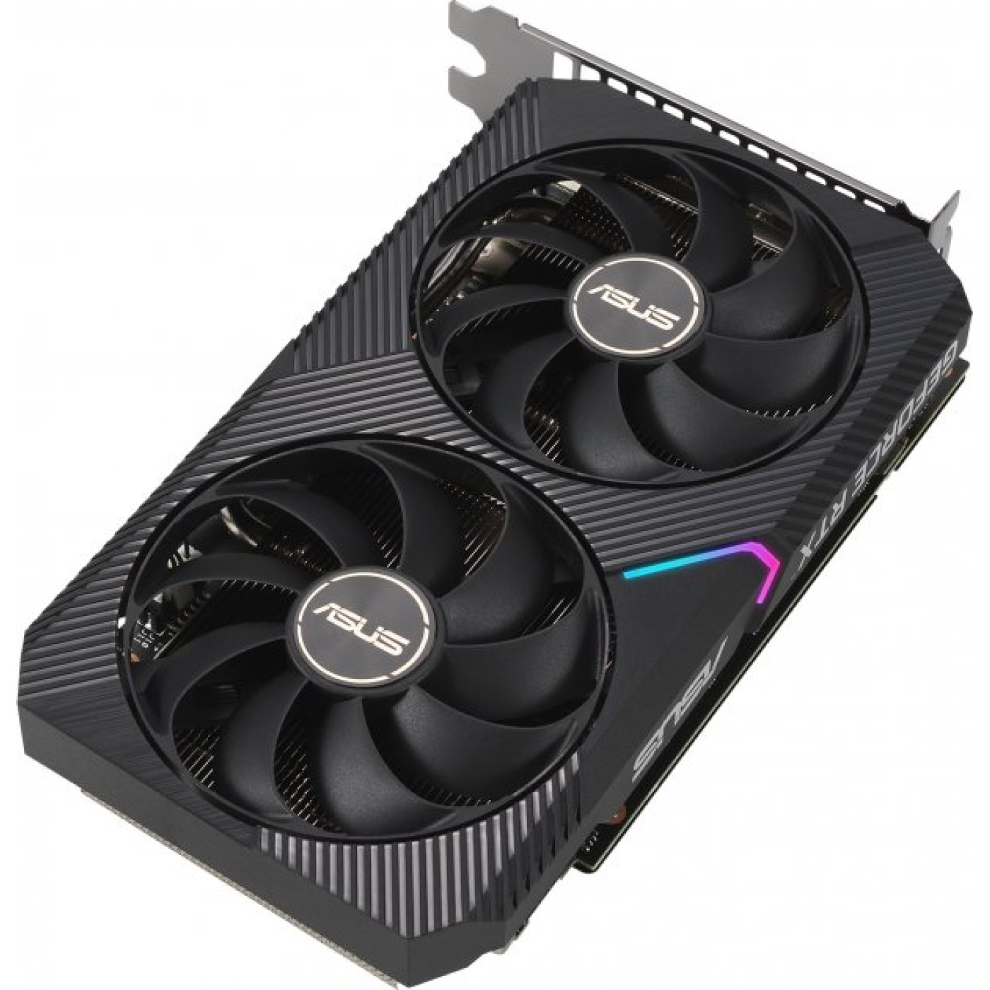 Відеокарта ASUS RTX 3060Ti 8Gb Mini V2 LHR (DUAL-RTX3060TI-8G-MINI-V2) (GDDR6, 256 bit, PCI-E v4.0 x16) Б/в
