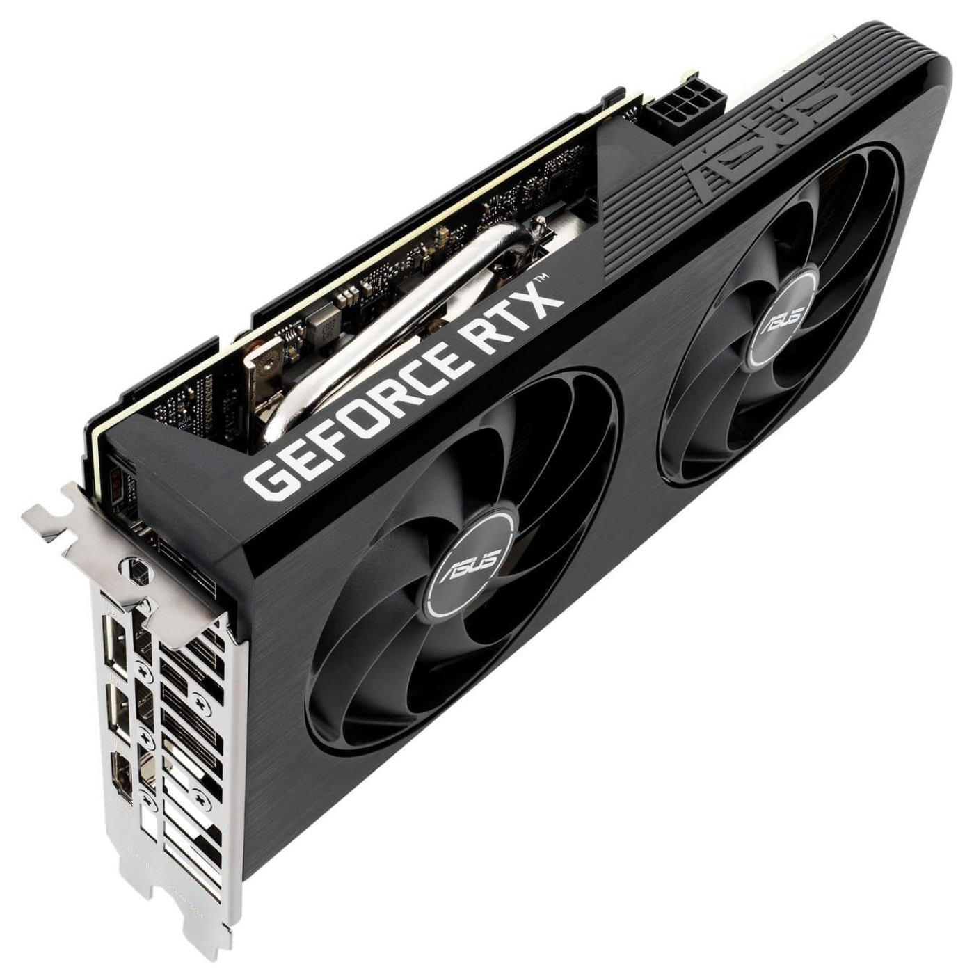 Відеокарта ASUS RTX 3070 8Gb Dual SI LHR (DUAL-RTX3070-8G-SI) (GDDR6, 256 bit, PCI-E v4.0 x16) Б/в