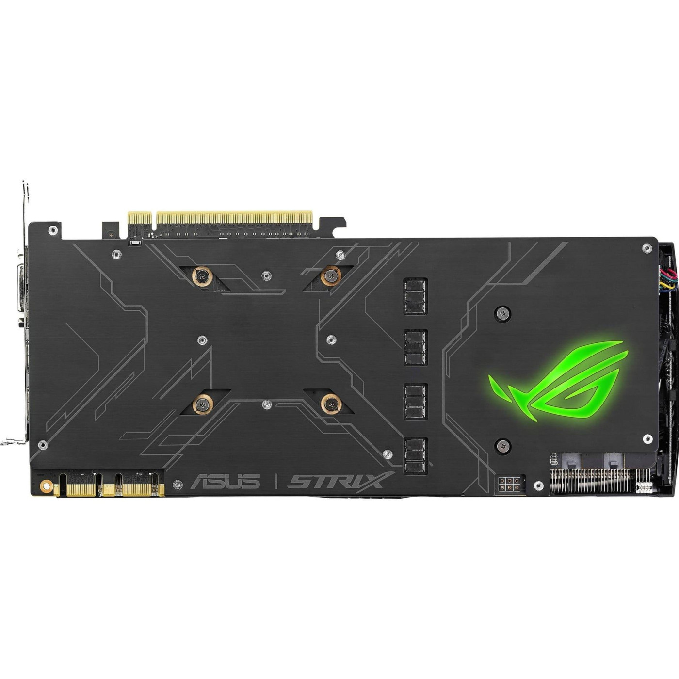 Видеокарта ASUS GTX 1080 8Gb Rog Strix Advanced (STRIX-GTX1080-A8G-GAMING) (GDDR5X, 256 bit, PCI-E 3.0 x16) Б/у