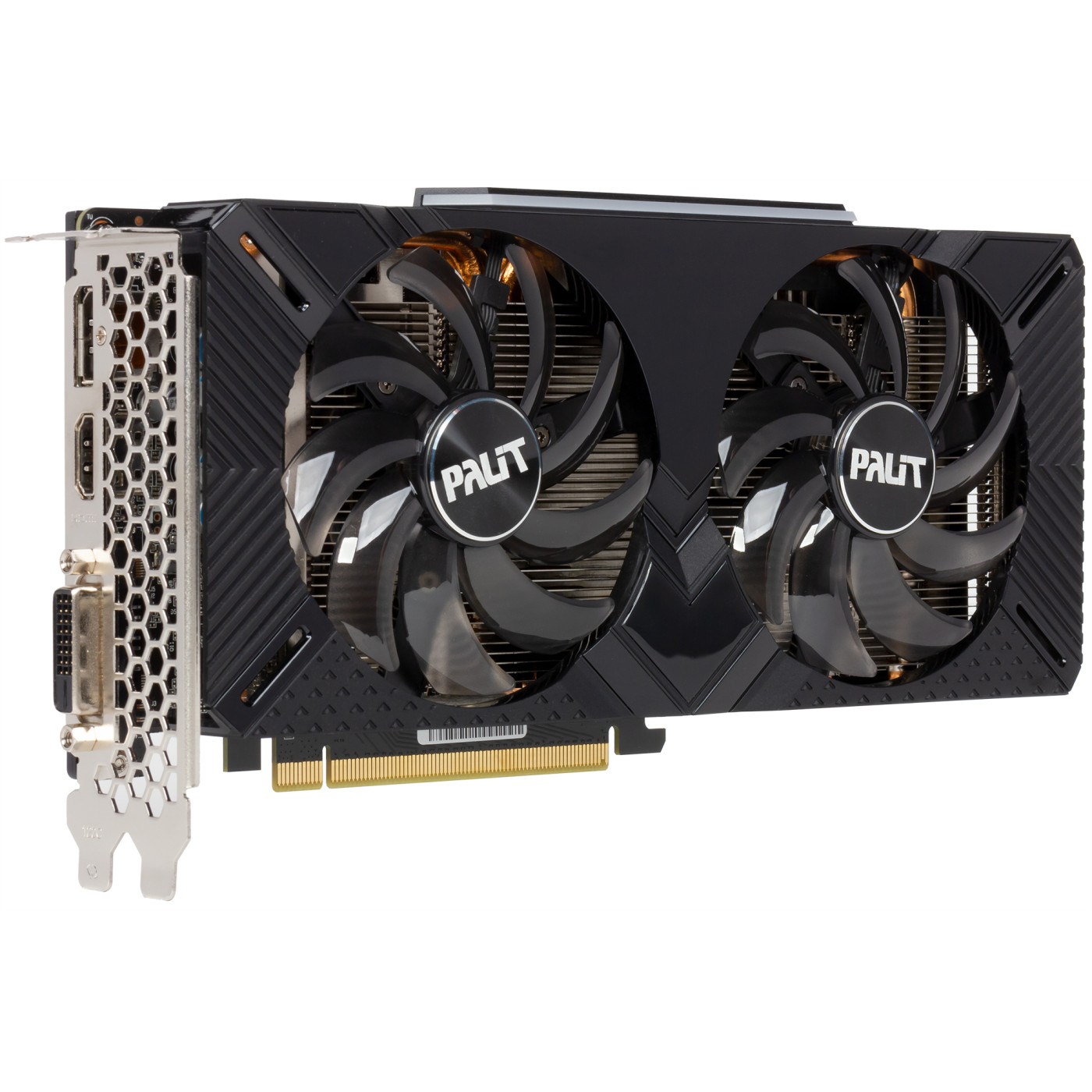 Видеокарта Palit GTX 1660 6Gb Dual (NE51660018J9-1161A) (GDDR6, 192 bit, PCI-E v3.0) Б/у