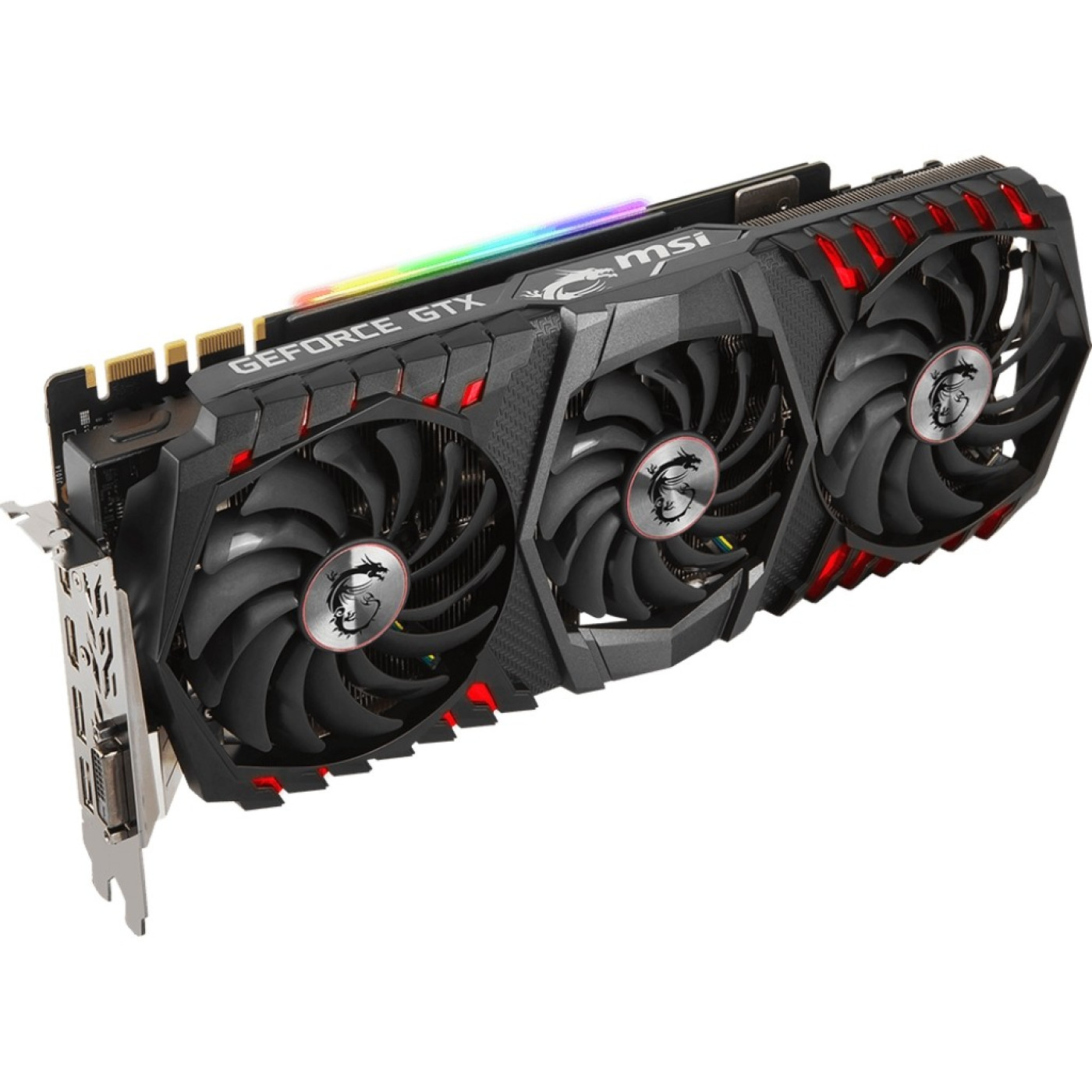 Видеокарта MSI GTX 1080Ti 11Gb Gaming X Trio (GTX 1080 Ti GAMING X Trio) (GDDR5X, 352 bit, PCI-E 3.0 x16) Б/у