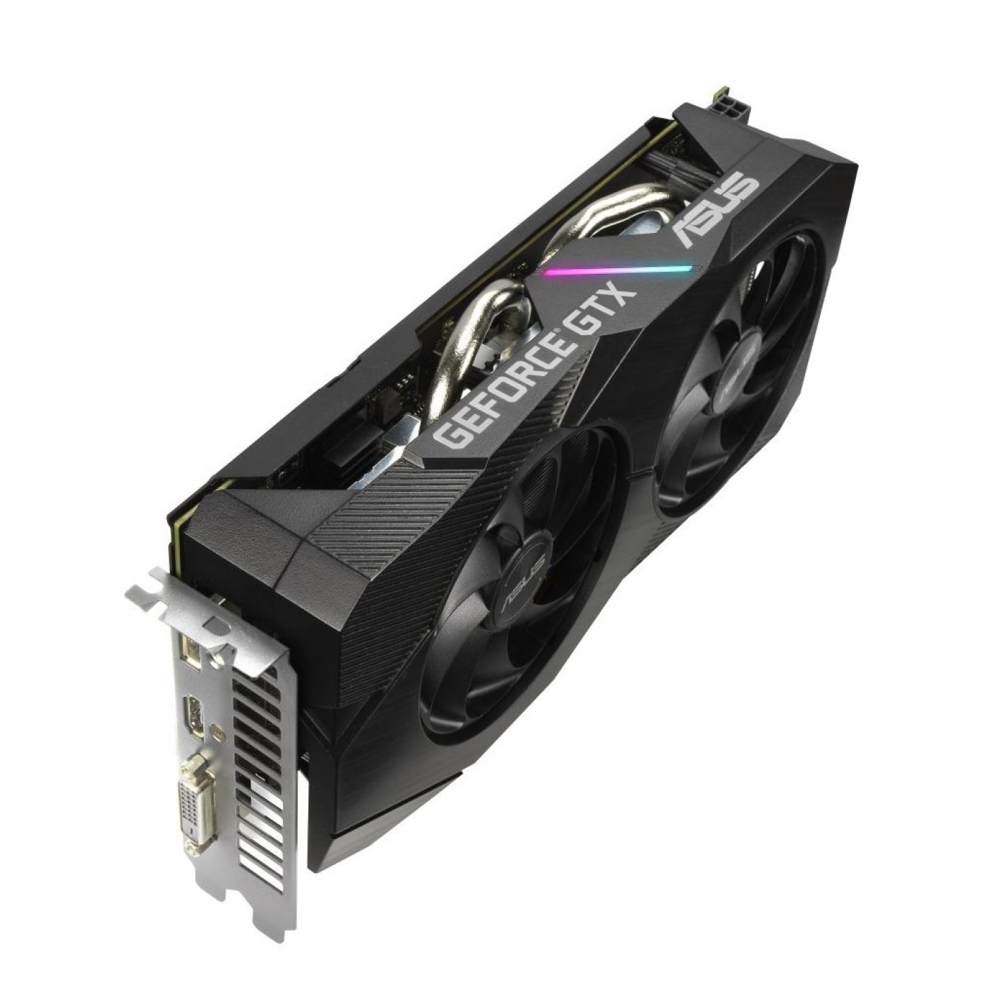 Видеокарта ASUS GTX 1660 6Gb Super Dual EVO OC (DUAL-GTX1660S-O6G-EVO) (GDDR6, 192 bit, PCI-E v3.0) FR
