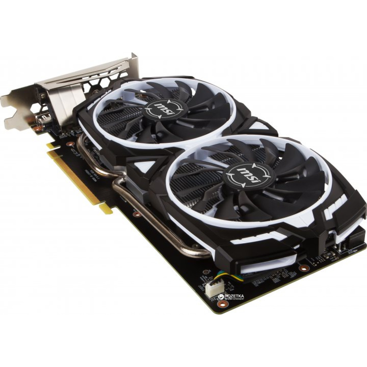 Відеокарта MSI GTX 1060 3Gb Armor OCV1 (GTX 1060 ARMOR 3G OCV1) (GDDR5, 192 bit, PCI-E v3.0) Б/в