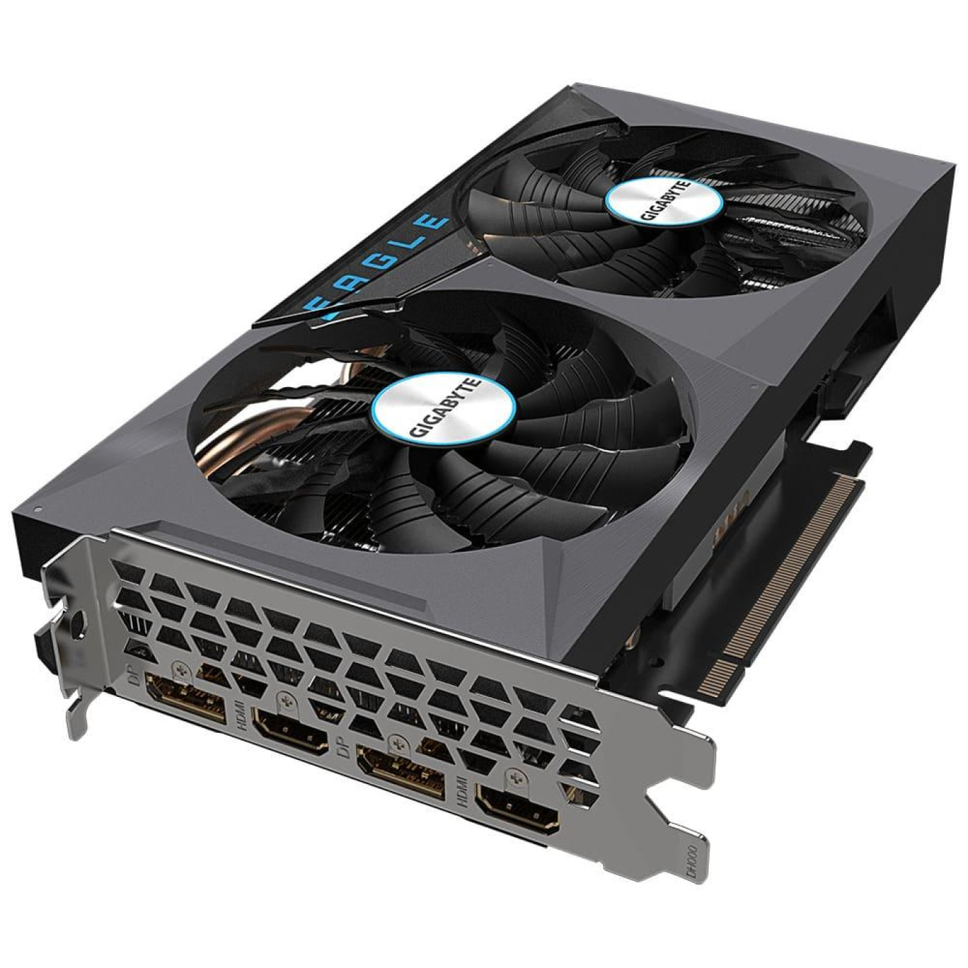 Відеокарта Gigabyte RTX 3060Ti 8Gb Eagle (GV-N306TEAGLE-8GD) (GDDR6, 256 bit, PCI-E v4.0 x16) Б/в