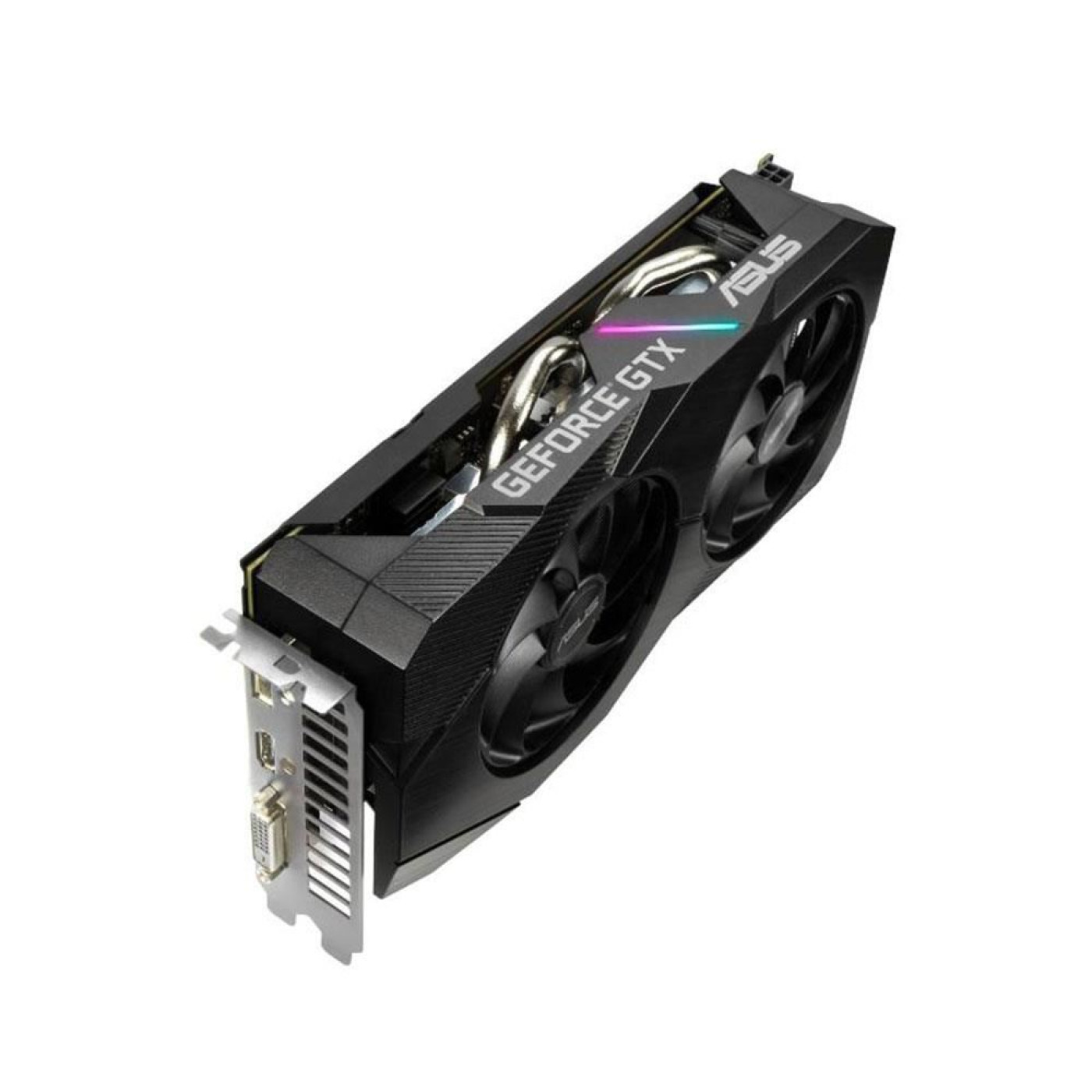 Відеокарта ASUS GTX 1660 6Gb Super Dual EVO Advanced (DUAL-GTX1660S-A6G-EVO) (GDDR6, 192 bit, PCI-E 3.0 x16) Б/в