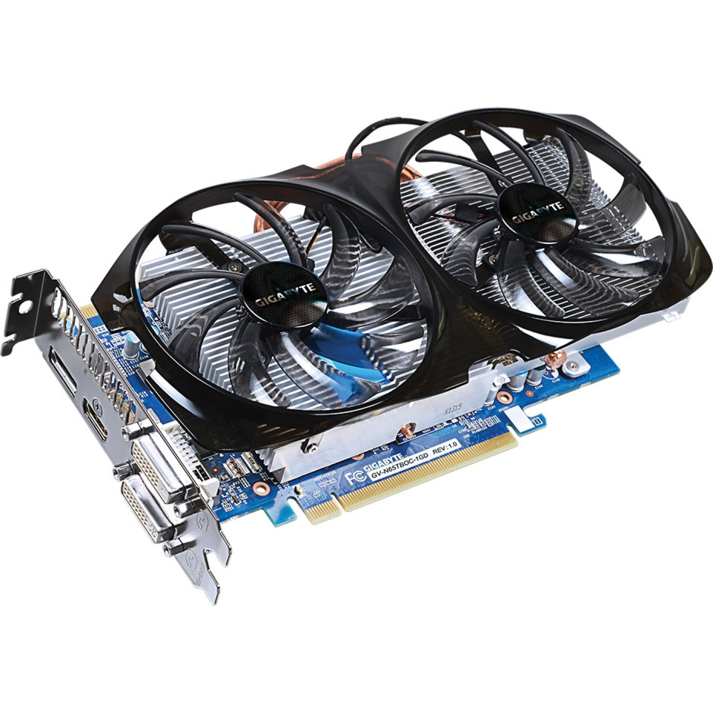Відеокарта Gigabyte GTX 650Ti 2Gb GV-N65TBOC-2GD (GV-N65TBOC-2GD) (GDDR5, 128 bit, PCI-E 3.0 x16) Б/в