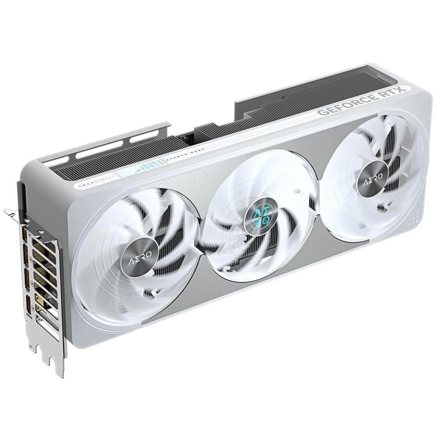 Видеокарта Gigabyte RTX 5070 Ti 16GB AERO OC (GV-N507TAERO OC-16GD) (GDDR7, 256 bit, PCI-E v5.0 x16)