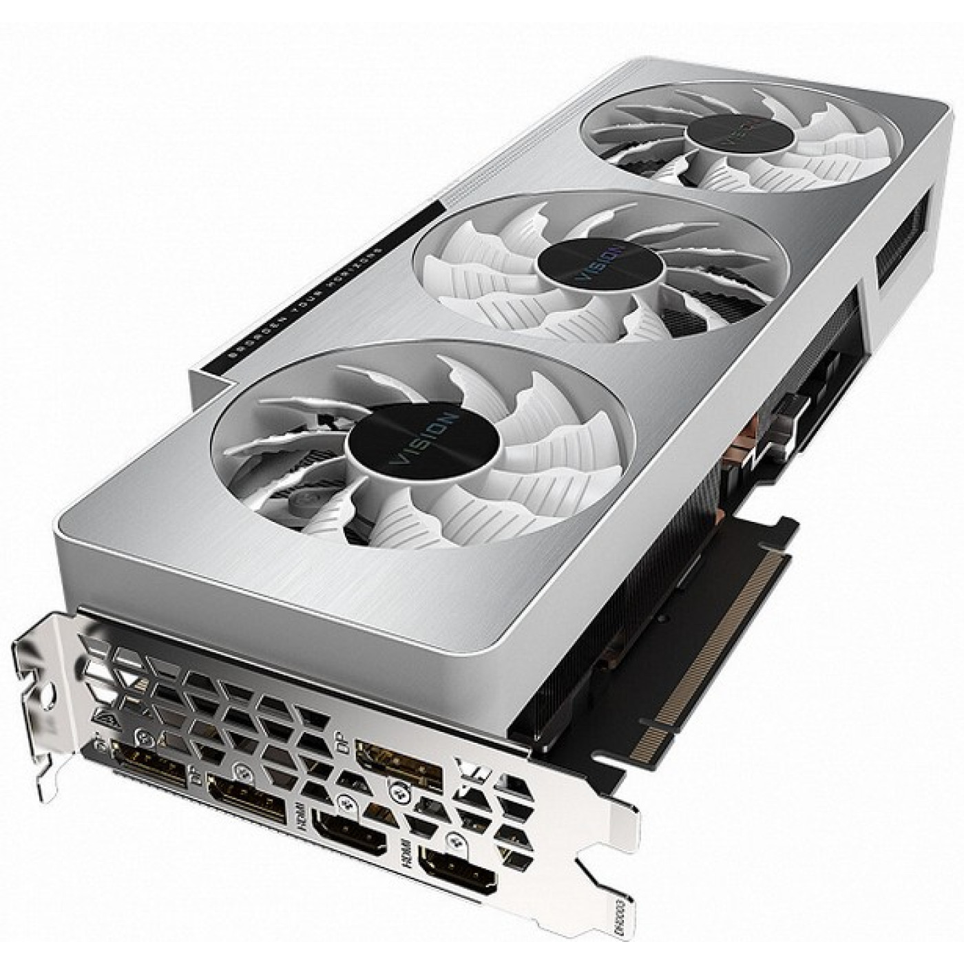 Відеокарта Gigabyte RTX 3080 10Gb Vision OC (GV-N3080VISION OC-10GD) (GDDR6X, 320 bit, PCI-E v4.0 x16) Б/в