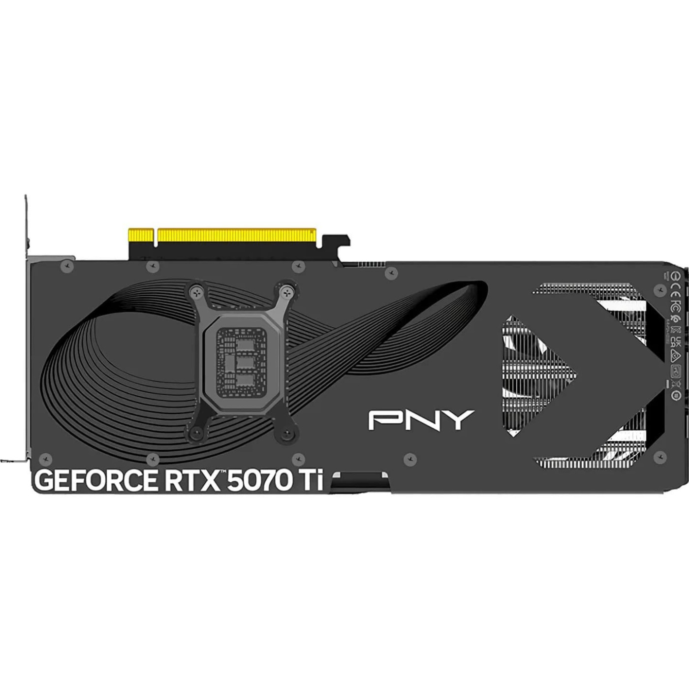 Відеокарта PNY RTX 5070 Ti 16GB Overclocked Triple Fan OC (VCG5070T16TFXPB1-O) (GDDR7, 256 bit, PCI-E v5.0 x16)
