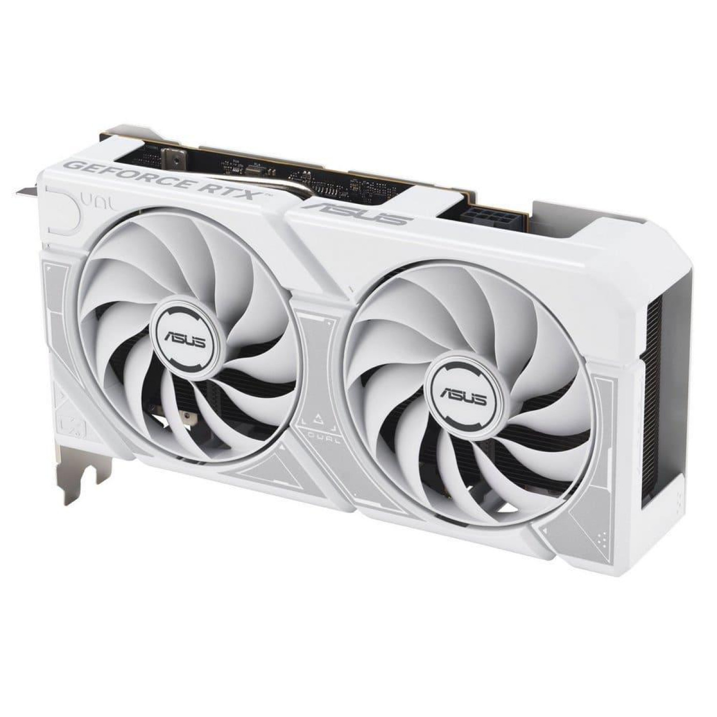 Відеокарта ASUS RTX 5060 8GB DUAL OC WHITE (DUAL-RTX5060-O8G-WHITE) (GDDR7, 128 bit, PCI-E v5.0 x16)