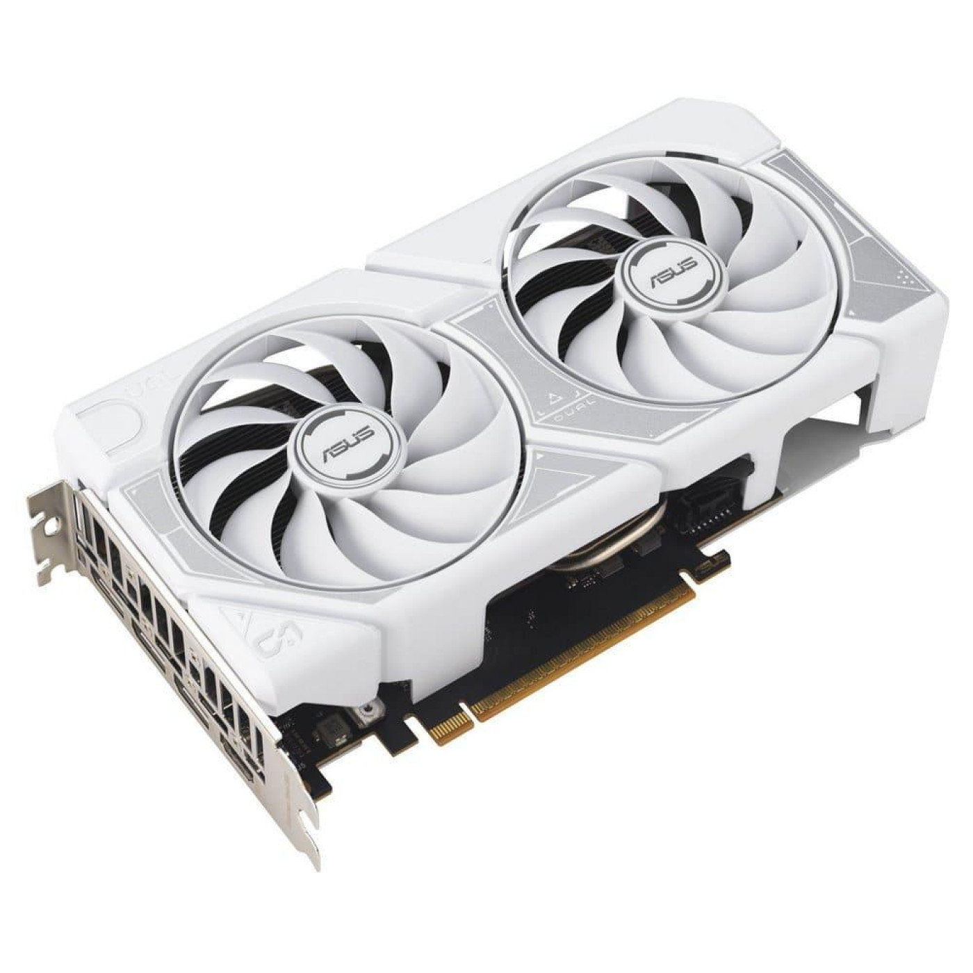 Відеокарта ASUS RTX 5060 8GB DUAL OC WHITE (DUAL-RTX5060-O8G-WHITE) (GDDR7, 128 bit, PCI-E v5.0 x16)