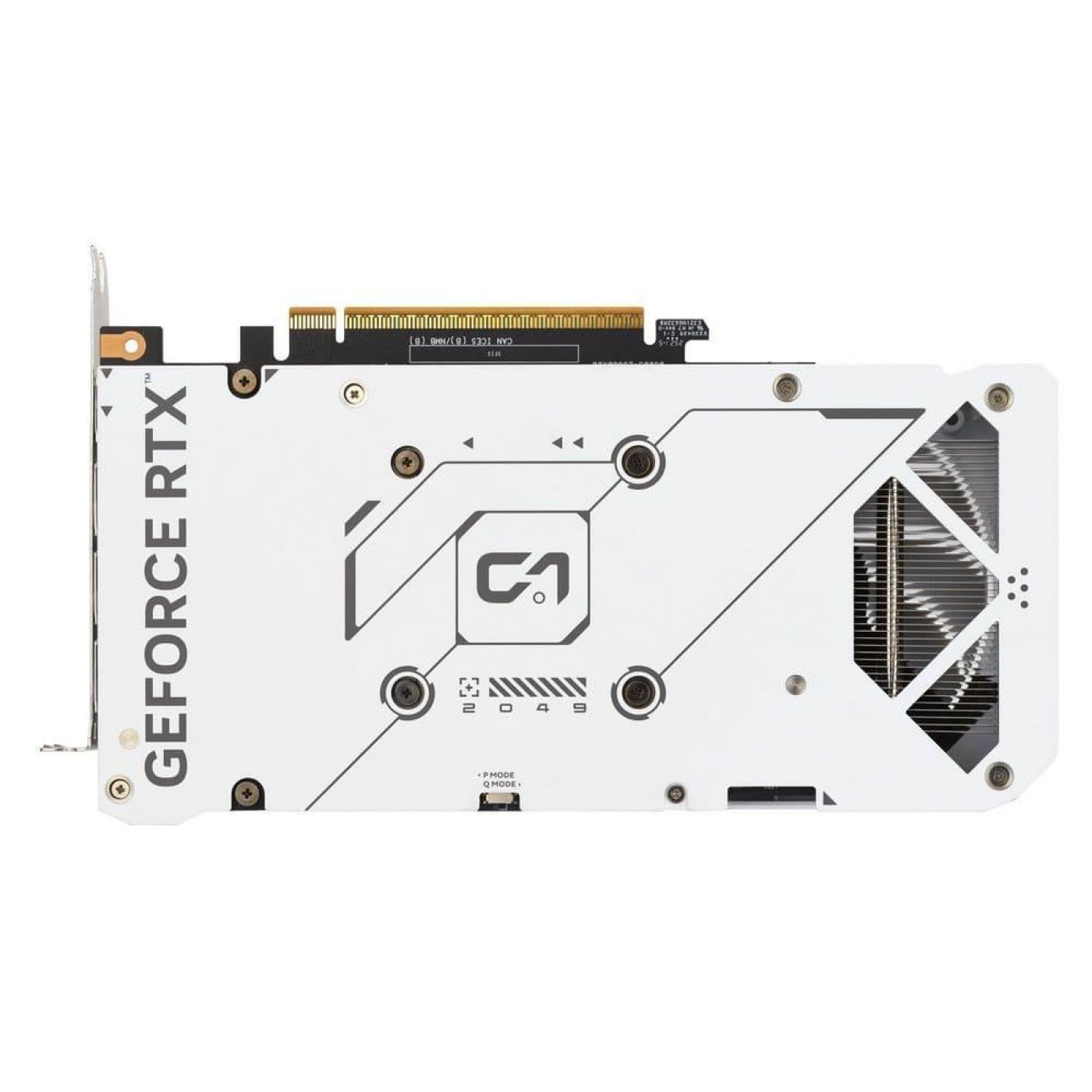 Відеокарта ASUS RTX 5060 8GB DUAL OC WHITE (DUAL-RTX5060-O8G-WHITE) (GDDR7, 128 bit, PCI-E v5.0 x16)