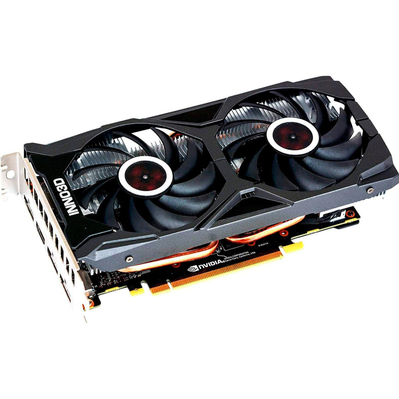 Відеокарта Inno3D RTX 2060 8Gb Super Twin X2 (M206S2-08D6-1710VA15L) (GDDR6, 256 bit, PCI-E v3.0) Б/в