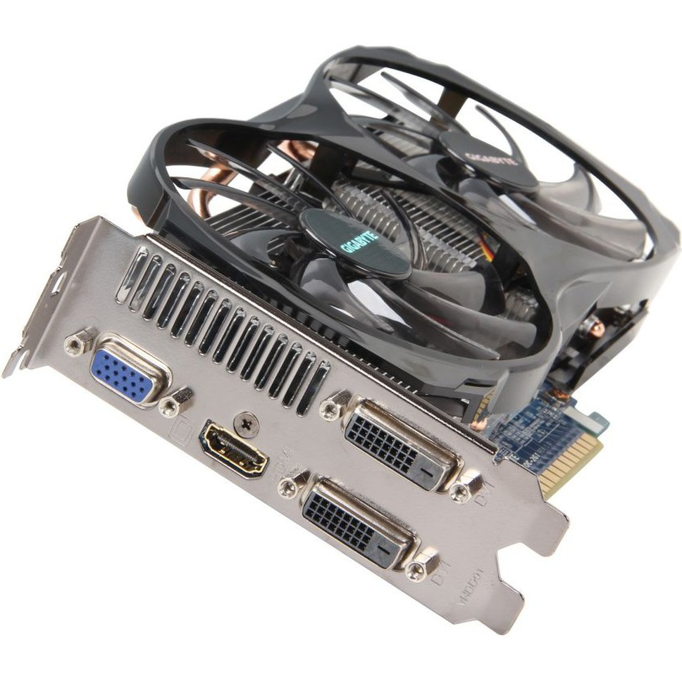 Відеокарта Gigabyte GTX 650Ti 2Gb (GV-N65TOC-2GI) (GDDR5, 128 bit, PCI-E 3.0 x16) Б/в