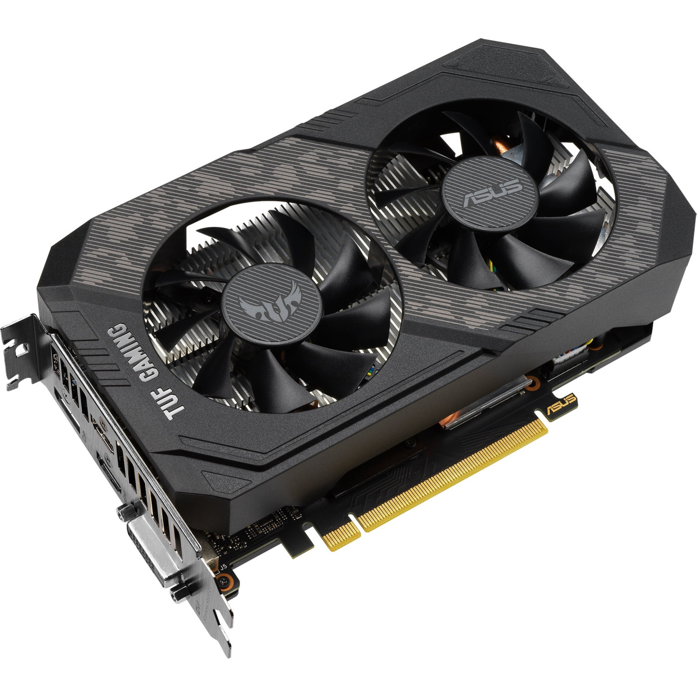 Видеокарта ASUS GTX 1660Ti 6Gb TUF EVO Gaming (TUF-GTX1660TI-6G-EVO-GAMING) (GDDR6, 192 bit, PCI-E v3.0) Б/у
