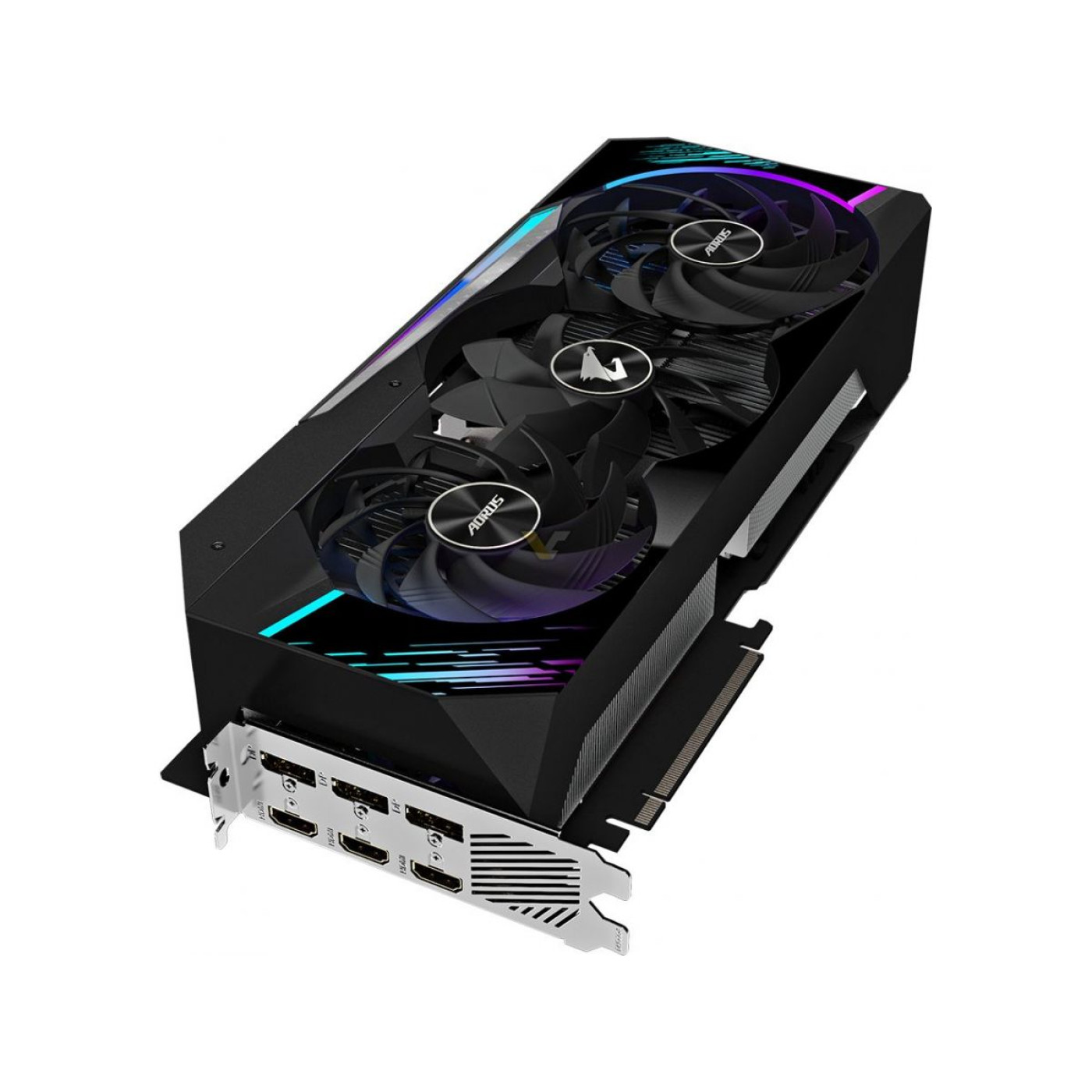 Відеокарта Gigabyte RTX 3080 10Gb Aorus Master (GV-N3080AORUS M-10GD) (GDDR6X, 320 bit, PCI-E v4.0 x16) Б/в