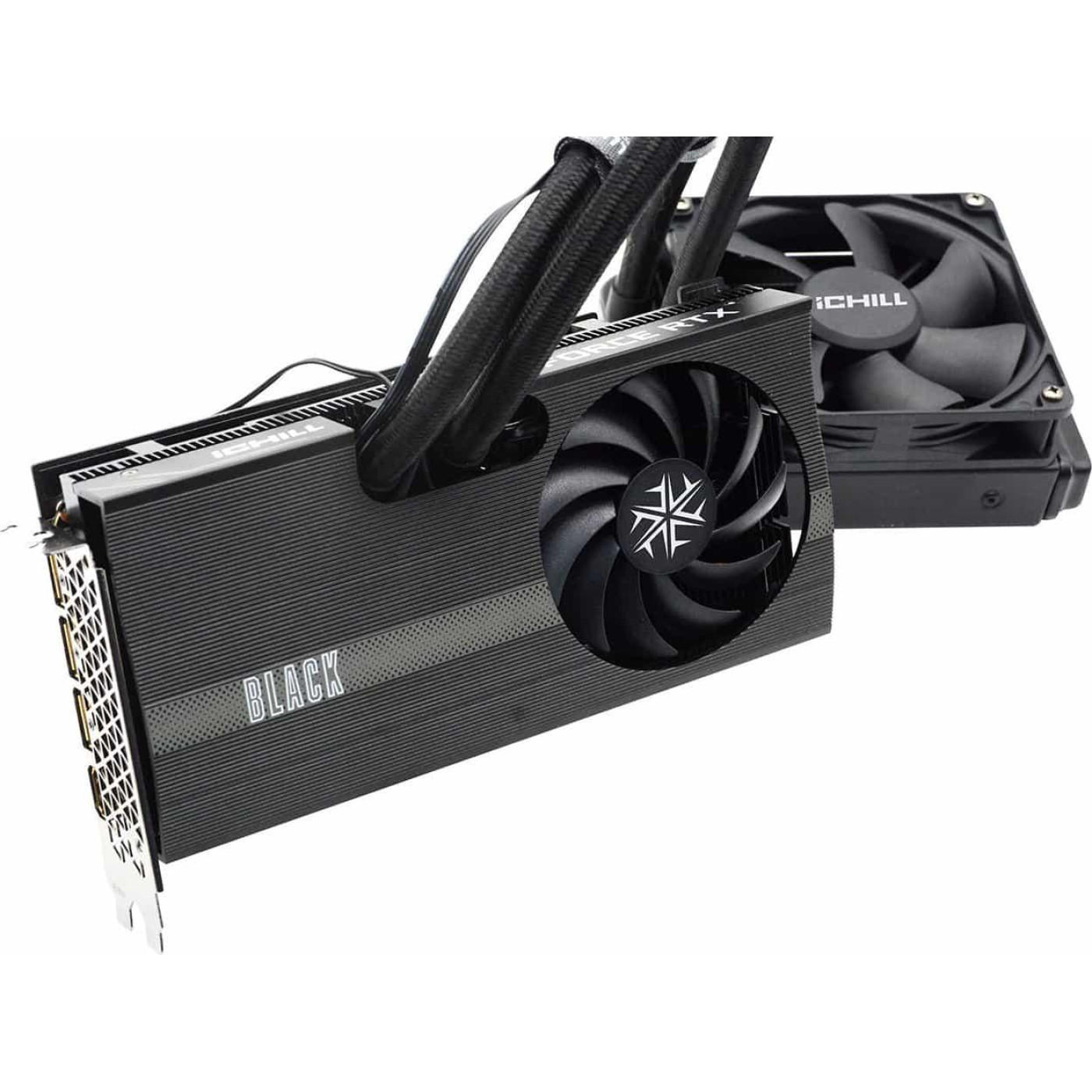 Відеокарта Inno3D RTX 3080 10Gb Ichill Black LHR (C3080B-106XX-1810003H) (GDDR6X, 320 bit, PCI-E v4.0 x16) Б/в
