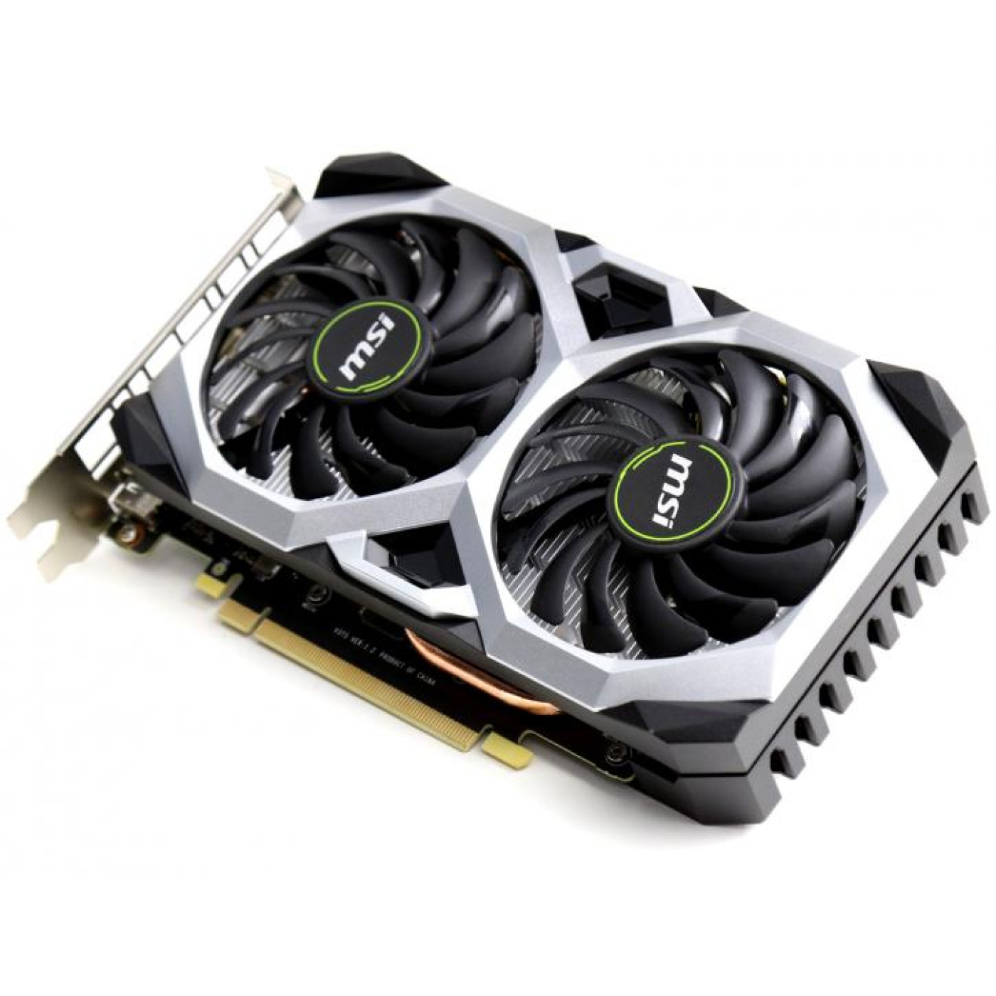 Видеокарта MSI GTX 1660Ti 6Gb Ventus XS (GeForce GTX 1660 Ti VENTUS XS 6G) (GDDR6, 192 bit, PCI-E 3.0 x16) FR