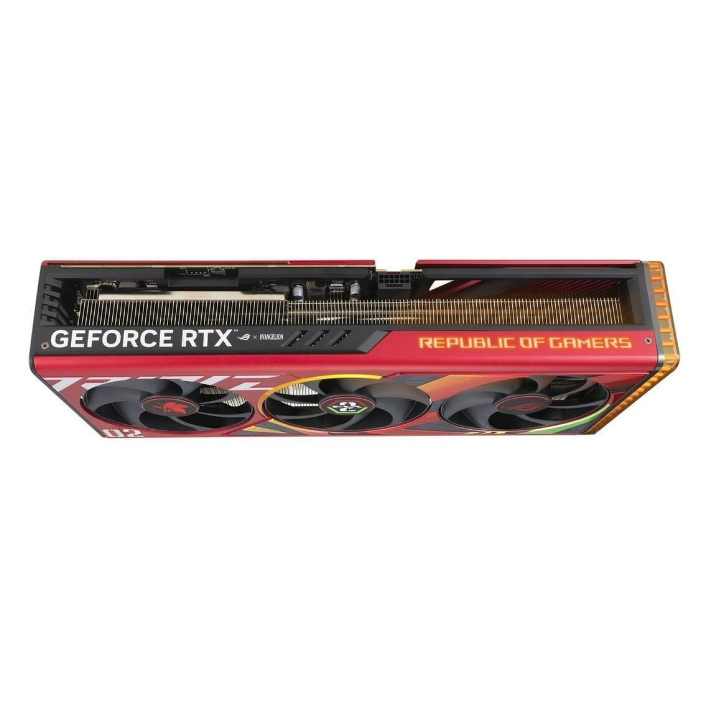 Видеокарта ASUS RTX 4090 24GB STRIX OC GAMING EVA-02-EDITION (ROG-STRIX-RTX4090-O24G-EVA-02-EDITION) (GDDR6X, 384 bit, PCI-E 4.0 x16)