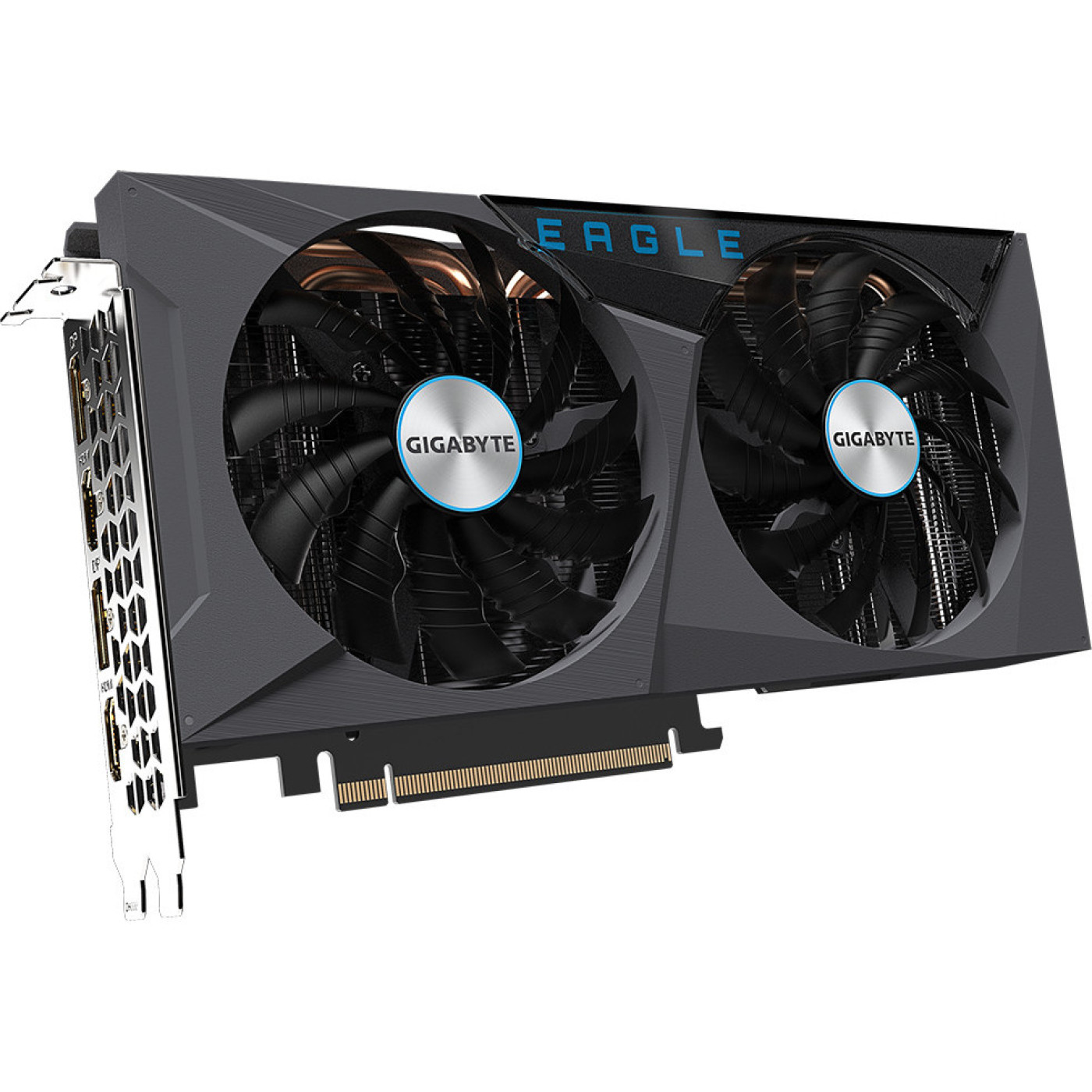Видеокарта Gigabyte RTX 3060Ti 8Gb Eagle OC (GV-N306TEAGLE OC-8GD) (GDDR6, 256 bit, PCI-E v4.0 x16) Б/у