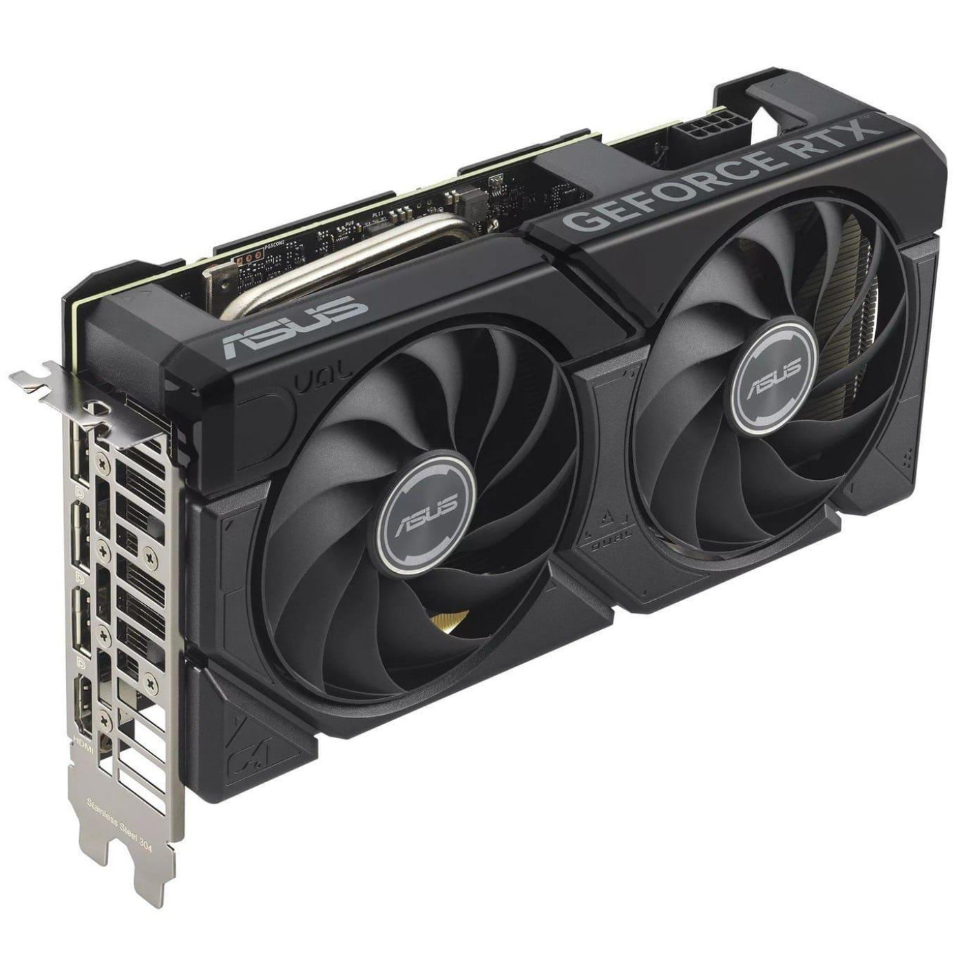 Відеокарта ASUS RTX 4060 Ti 8GB DUAL OC EVO (DUAL-RTX4060TI-O8G-EVO) (GDDR6, 128 bit, PCI-E v4.0)