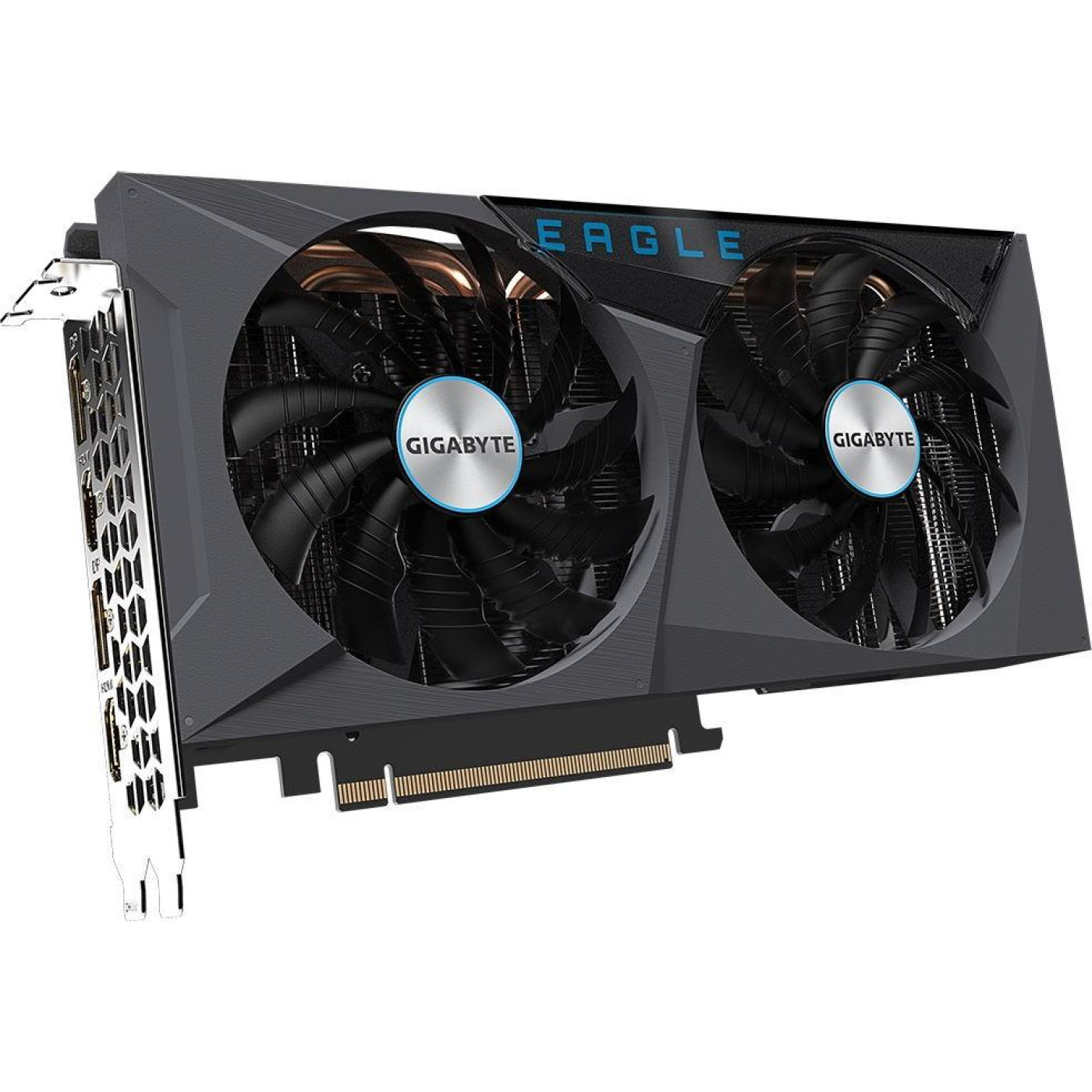 Відеокарта Gigabyte RTX 3060 12G EAGLE OC LHR (GV-N3060EAGLE OC-12GD rev.2.0) (GDDR6, 192 bit, PCI-E v4.0 x16) Б/в