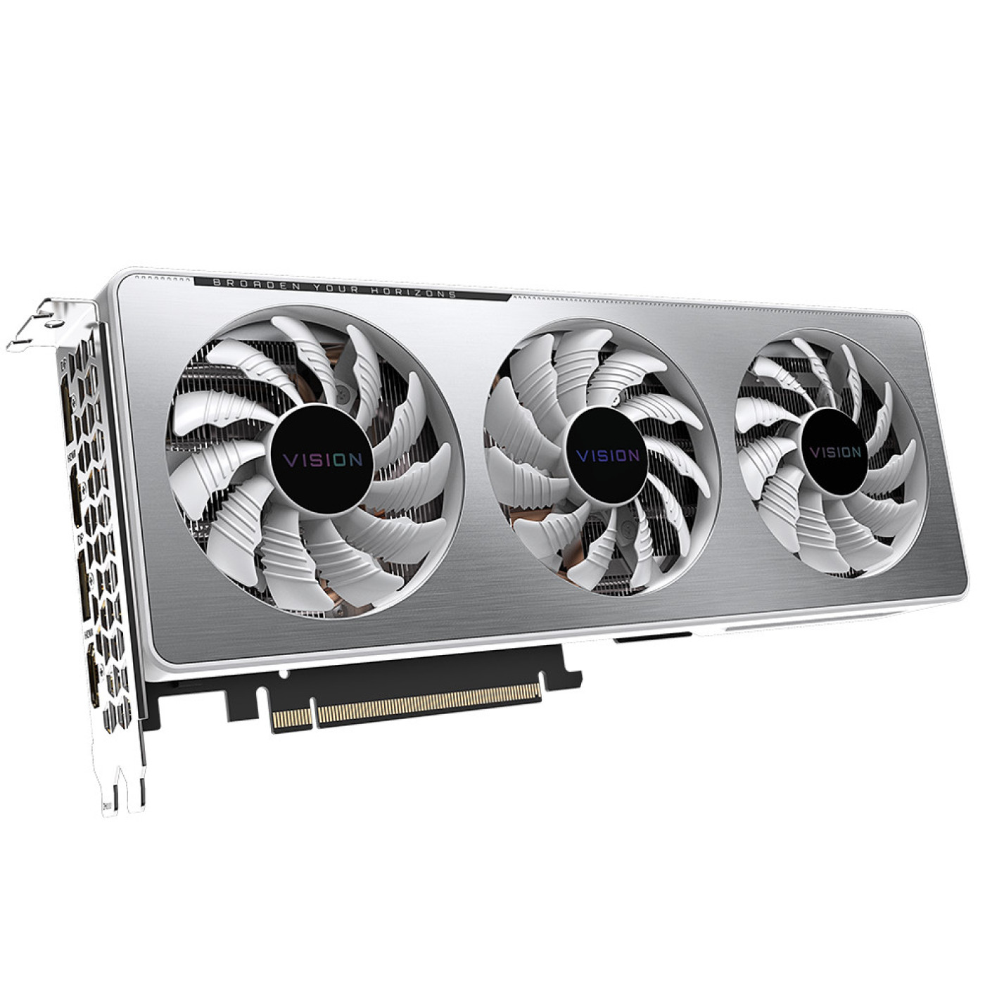 Відеокарта Gigabyte RTX 3060TI 8GB Vision LHR (GV-N306TVISION-8GD rev.2.0) (GDDR6, 256 bit, PCI-E v4.0 x16) Б/в