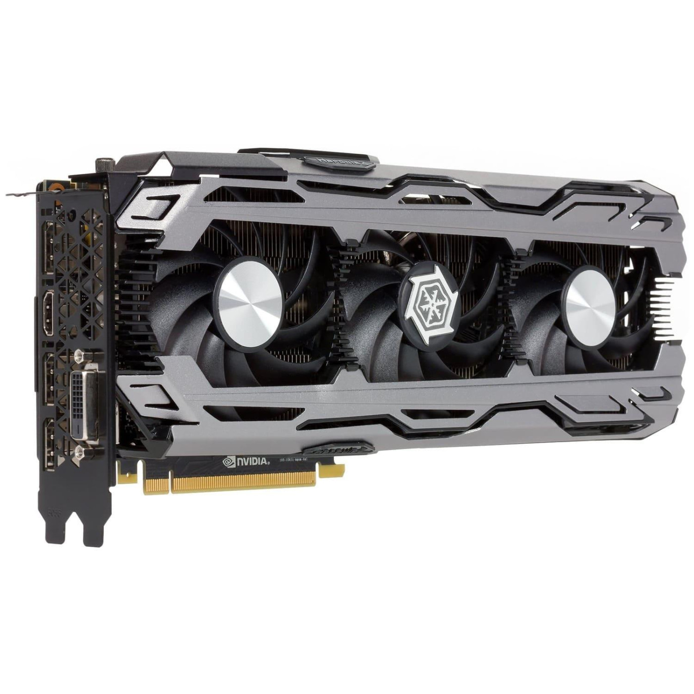 Видеокарта Inno3D GTX 1070 iChill HerculeZ X3 (C10708192m256bd6-v97) (GDDR5, 256 bit, PCI-E 3.0 x16) Б/у