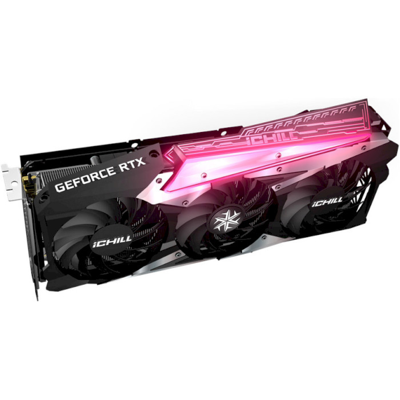 Відеокарта Inno3D RTX 3060Ti 8Gb Ichill X3 Red LHR (C306T3-08D6X-1671VA39H) (GDDR6, 256 bit, PCI-E v4.0 x16) Б/в