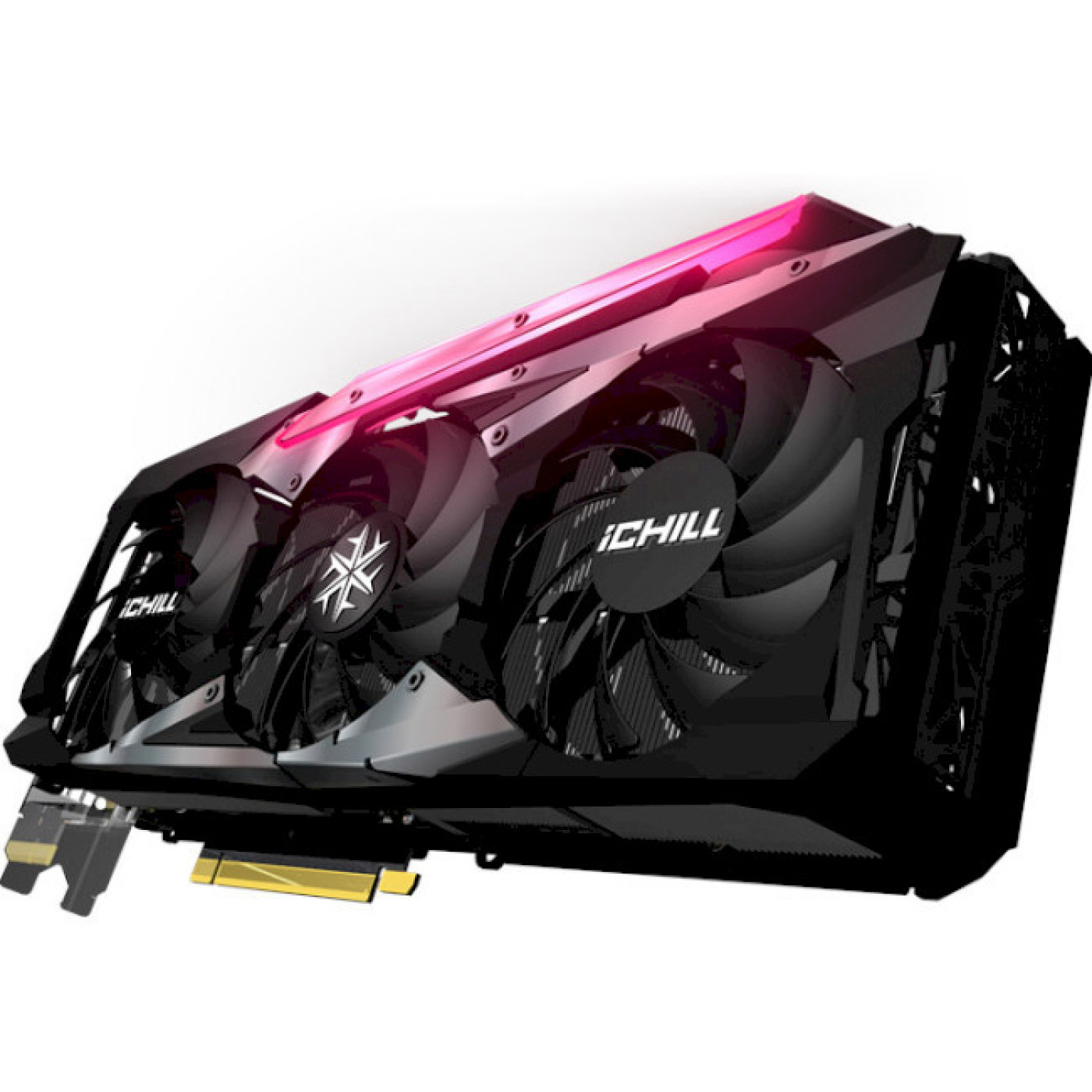 Відеокарта Inno3D RTX 3060Ti 8Gb Ichill X3 Red LHR (C306T3-08D6X-1671VA39H) (GDDR6, 256 bit, PCI-E v4.0 x16) Б/в