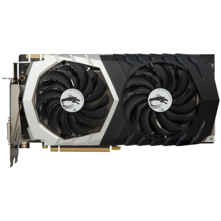 Відеокарта MSI GTX 1070 8Gb Quick Silver OC (GEFORCE GTX 1070 QUICK SILVER 8G OC) (GDDR5, 256 bit, PCI-E v3.0) Б/в