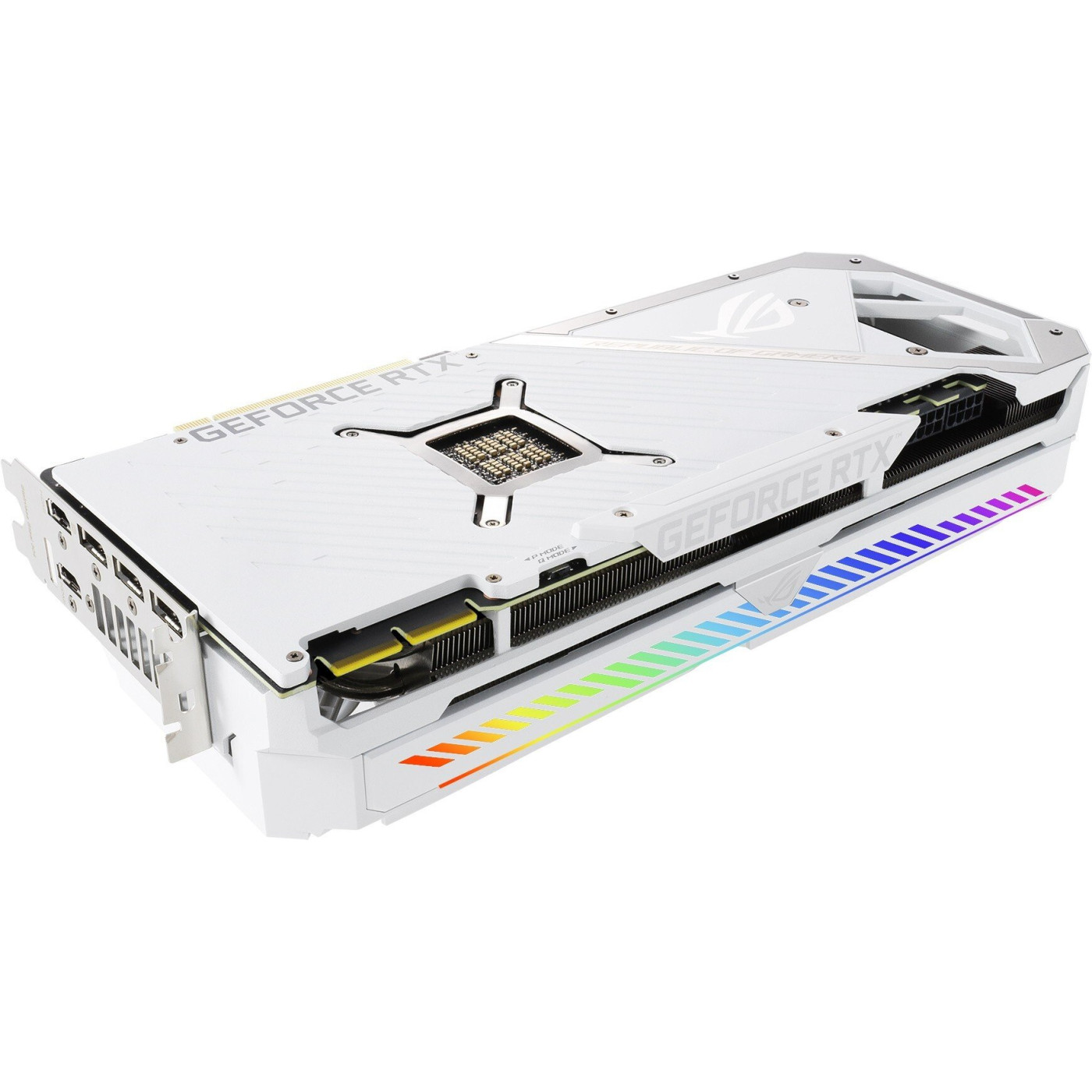 Відеокарта ASUS RTX 3090 24GB ROG Strix Gaming OC White Edition (ROG-STRIX-RTX3090-O24G-WHITE) (GDDR6X, 384 bit, PCI-E 4.0 x16) Б/в