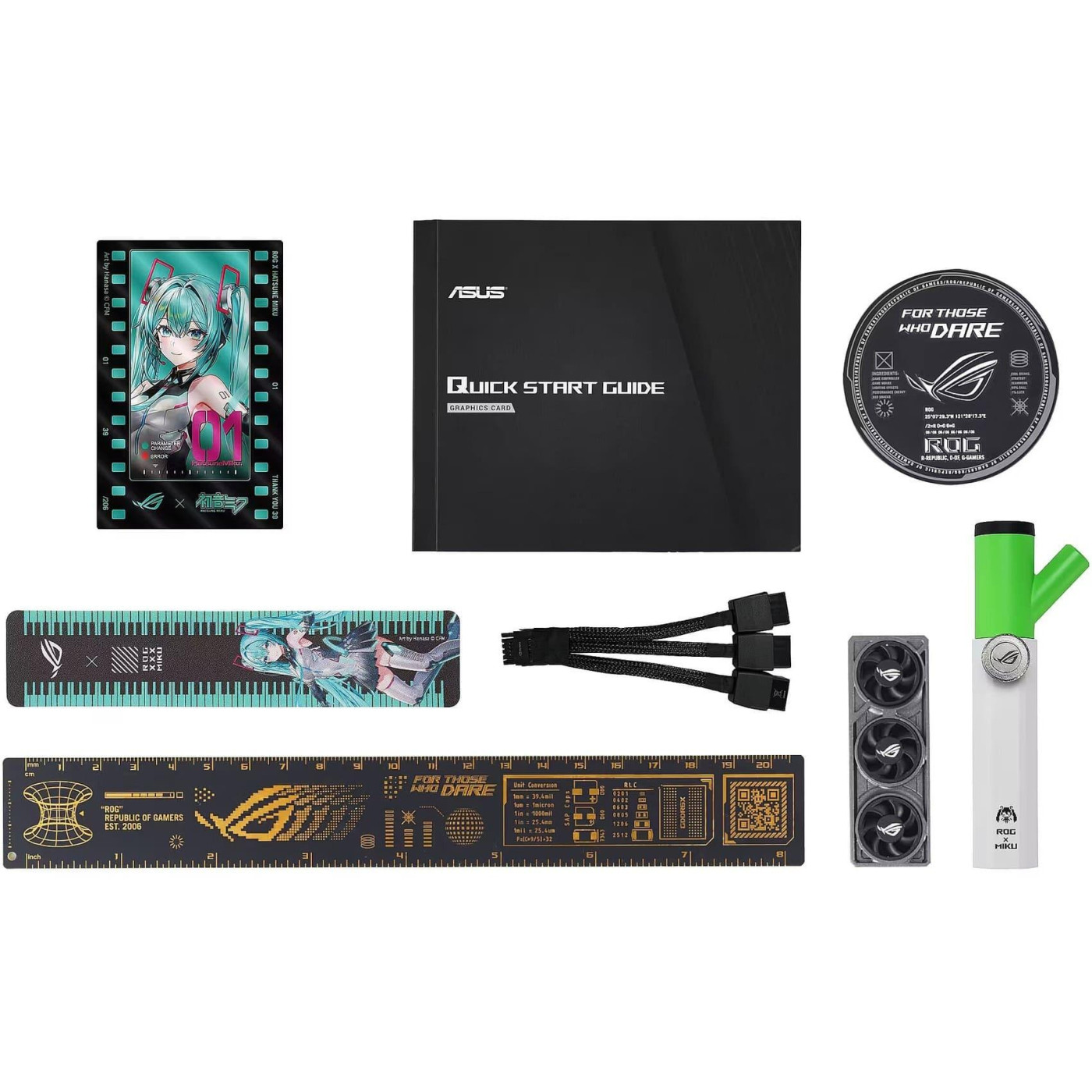 Видеокарта ASUS RTX 5080 16GB ROG Astral OС HATSUNE MIKU EDITION (ROG-ASTRAL-RTX5080-O16G-HATSUNE-MIKU-EDITION) (GDDR7, 256 bit, PCI-E v5.0 x16)