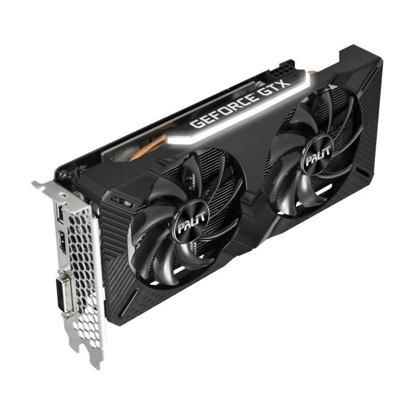 Видеокарта Palit GTX 1660 6Gb Dual OC (NE51660S18J9-1161A) (GDDR5, 192 bit, PCI-E v3.0) Б/у