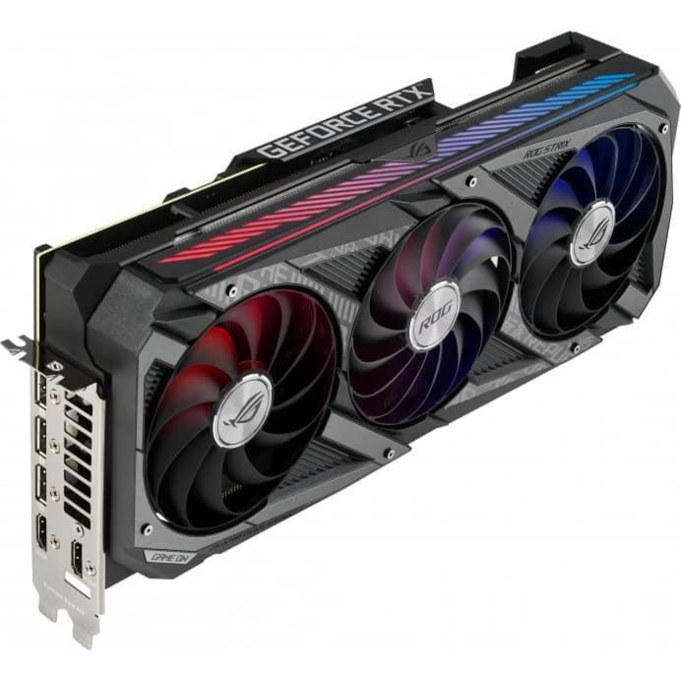 Відеокарта ASUS RTX 3080Ti 12Gb Rog Strix (ROG-STRIX-RTX3080TI-12G-GAMING) (GDDR6X, 384 bit, PCI-E v4.0 x16) Б/в