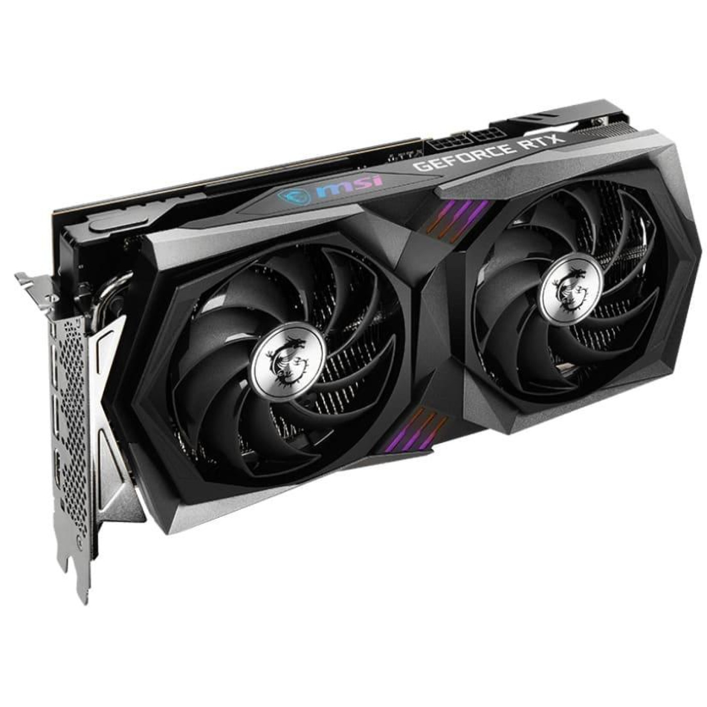 Відеокарта MSI RTX 3060Ti 8Gb Gaming LHR (GeForce RTX 3060 Ti GAMING 8G) (GDDR6, 256 bit, PCI-E v4.0 x16) Б/в