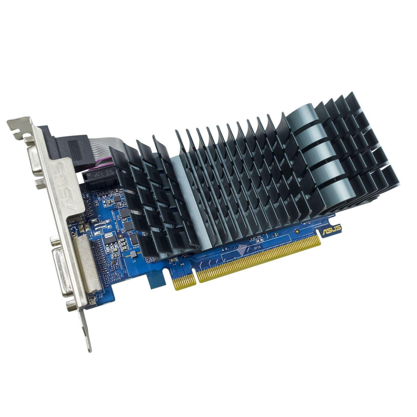 Видеокарта ASUS GT 710 2Gb (GT710-SL-2GD5-BRK) (GDDR5, 32 bit, PCI-E 2.0 x16) Б/у