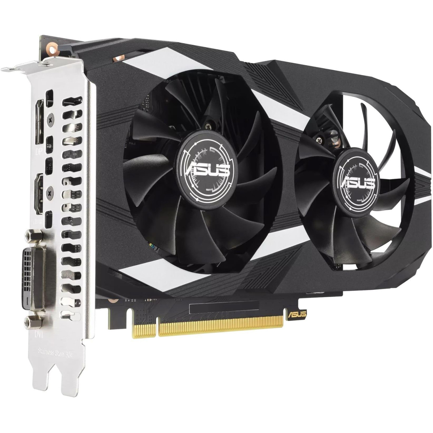 Відеокарта ASUS RTX 3050 6GB DUAL OC (DUAL-RTX3050-O6G) (GDDR6, 96 bit, PCI-E v4.0 x8)