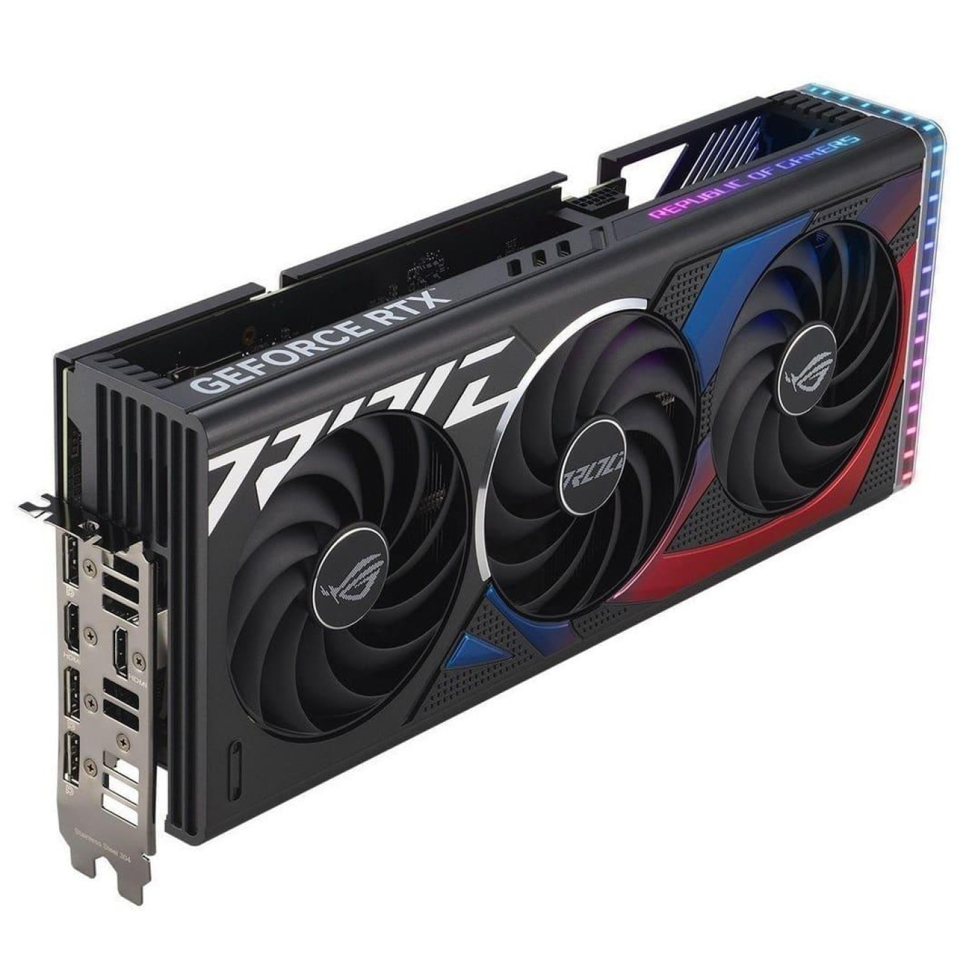 Видеокарта ASUS RTX 4070 SUPER 12GB STRIX (ROG-STRIX-RTX4070S-12G-GAMING) (GDDR6X, 192 bit, PCI-E v4.0 x16) Б/у