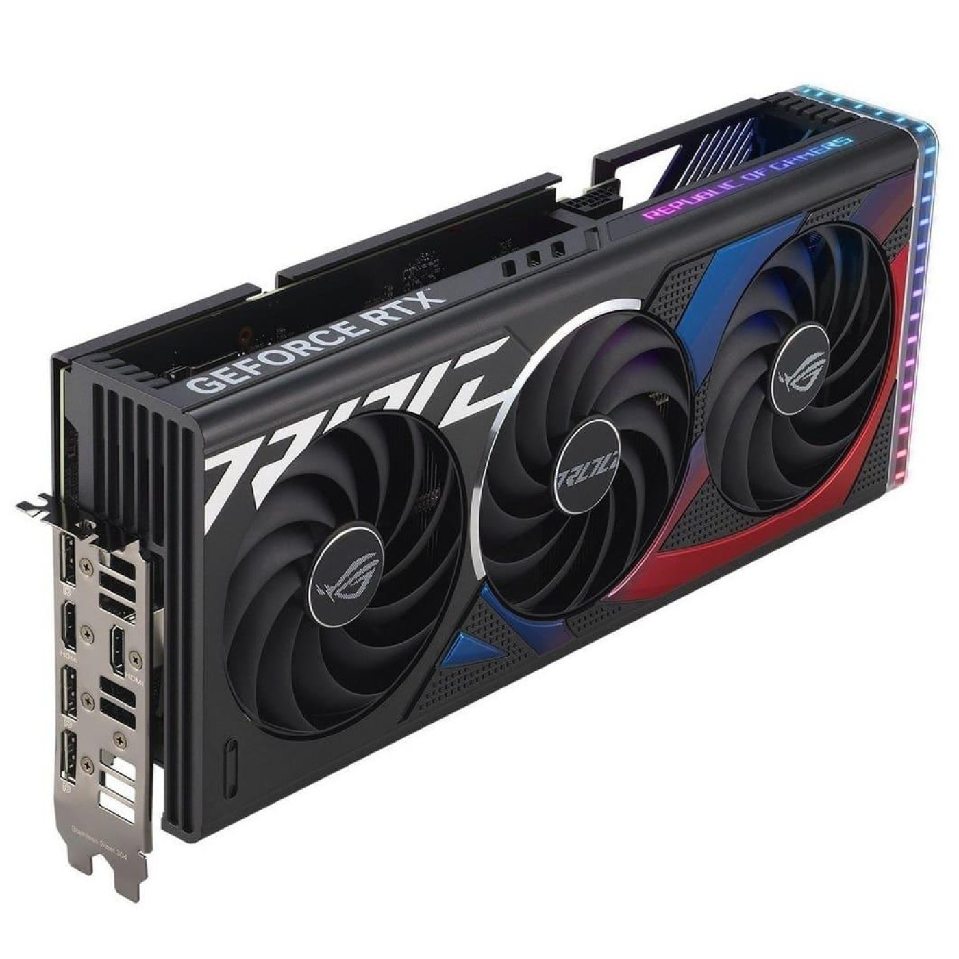 Видеокарта ASUS RTX 4070 SUPER 12GB STRIX OC (ROG-STRIX-RTX4070S-O12G-GAMING) (GDDR6X, 192 bit, PCI-E 4.0 x16)