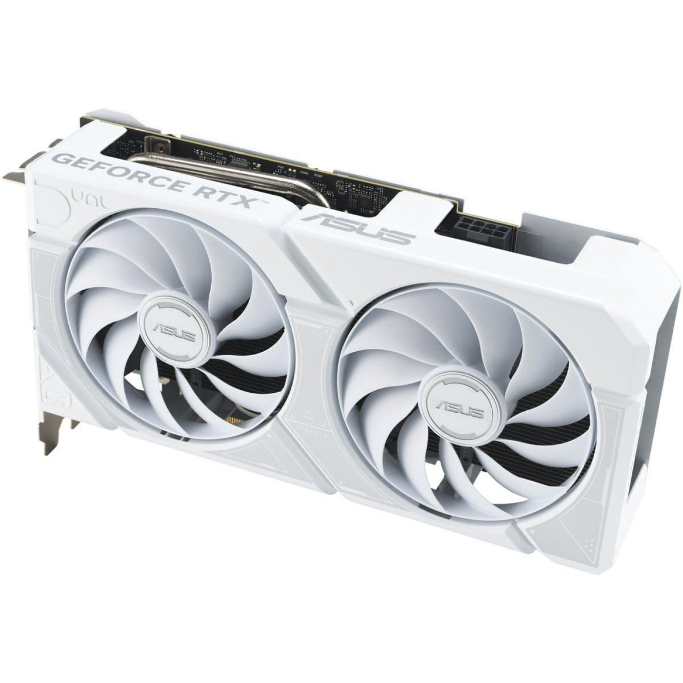 Відеокарта ASUS RTX 5060 Ti 8GB Dual OC Edition White (DUAL-RTX5060TI-O8G-WHITE) (GDDR7, 128 bit, PCI-E v5.0 x8)
