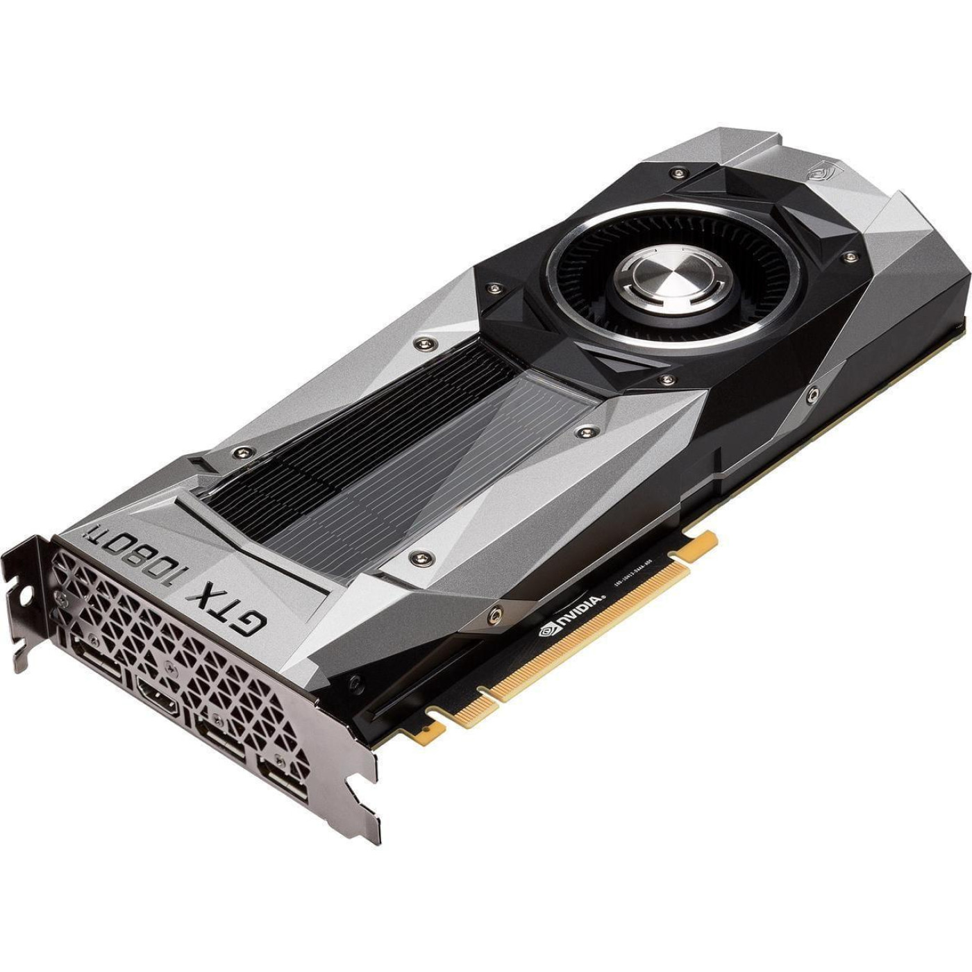 Видеокарта Nvidia GTX 1080Ti 11Gb Founders Edition (900-1G611-0050-000 G) (GDDR5X, 352 bit, PCI-E 3.0 x16) Б/у