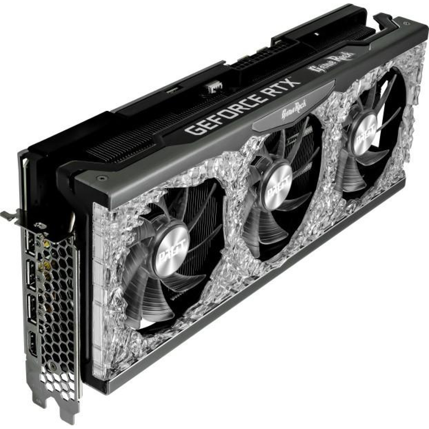 Відеокарта Palit RTX 3080Ti 12Gb GameRock (NED308T019KB-1020G) (GDDR6X, 384 bit, PCI-E v4.0) Б/в