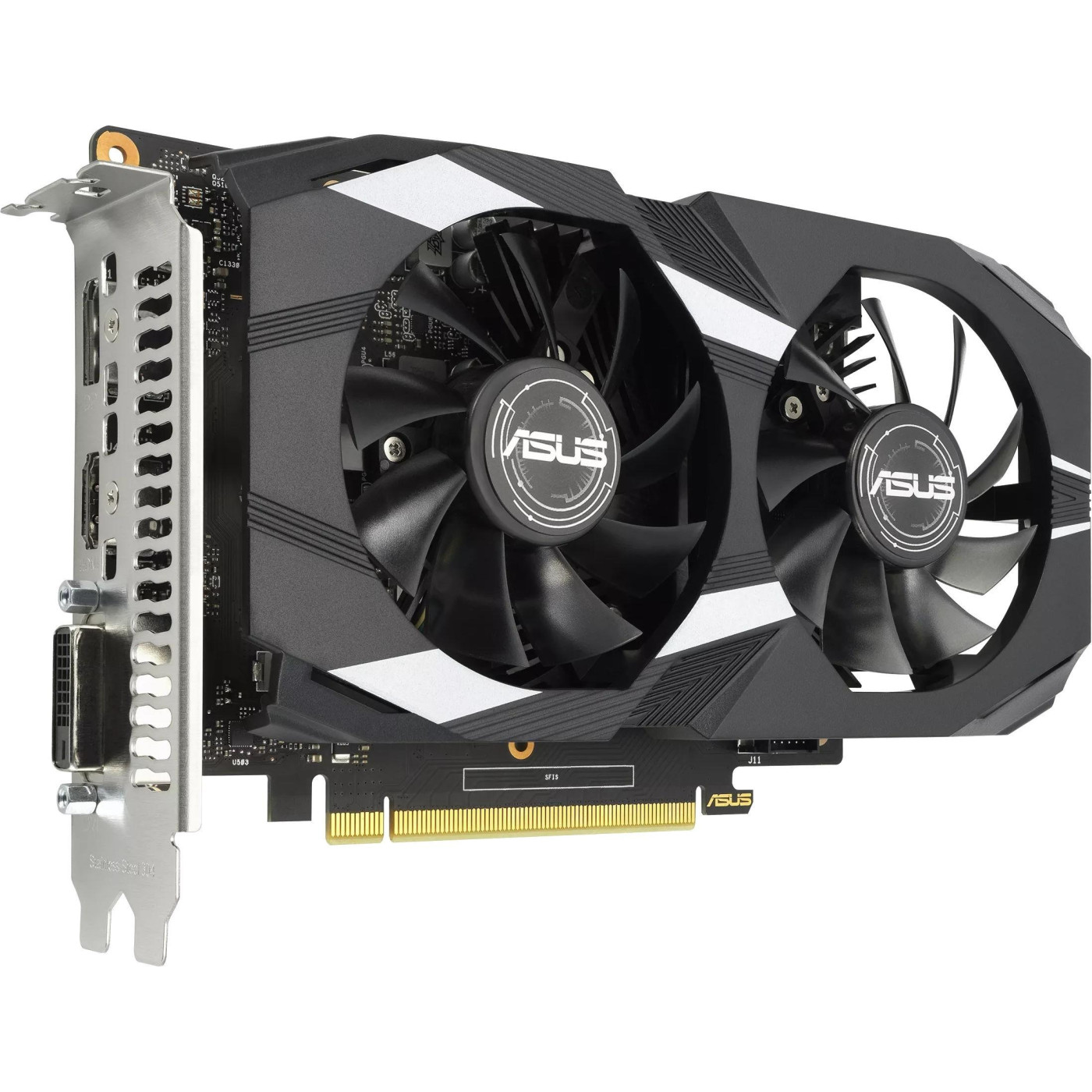 Відеокарта ASUS GTX 1650 4Gb DUAL OC D6 V2 (DUAL-GTX1650-O4GD6-P-V2) (GDDR6, 128 bit, PCI-E 3.0 x16) Б/в
